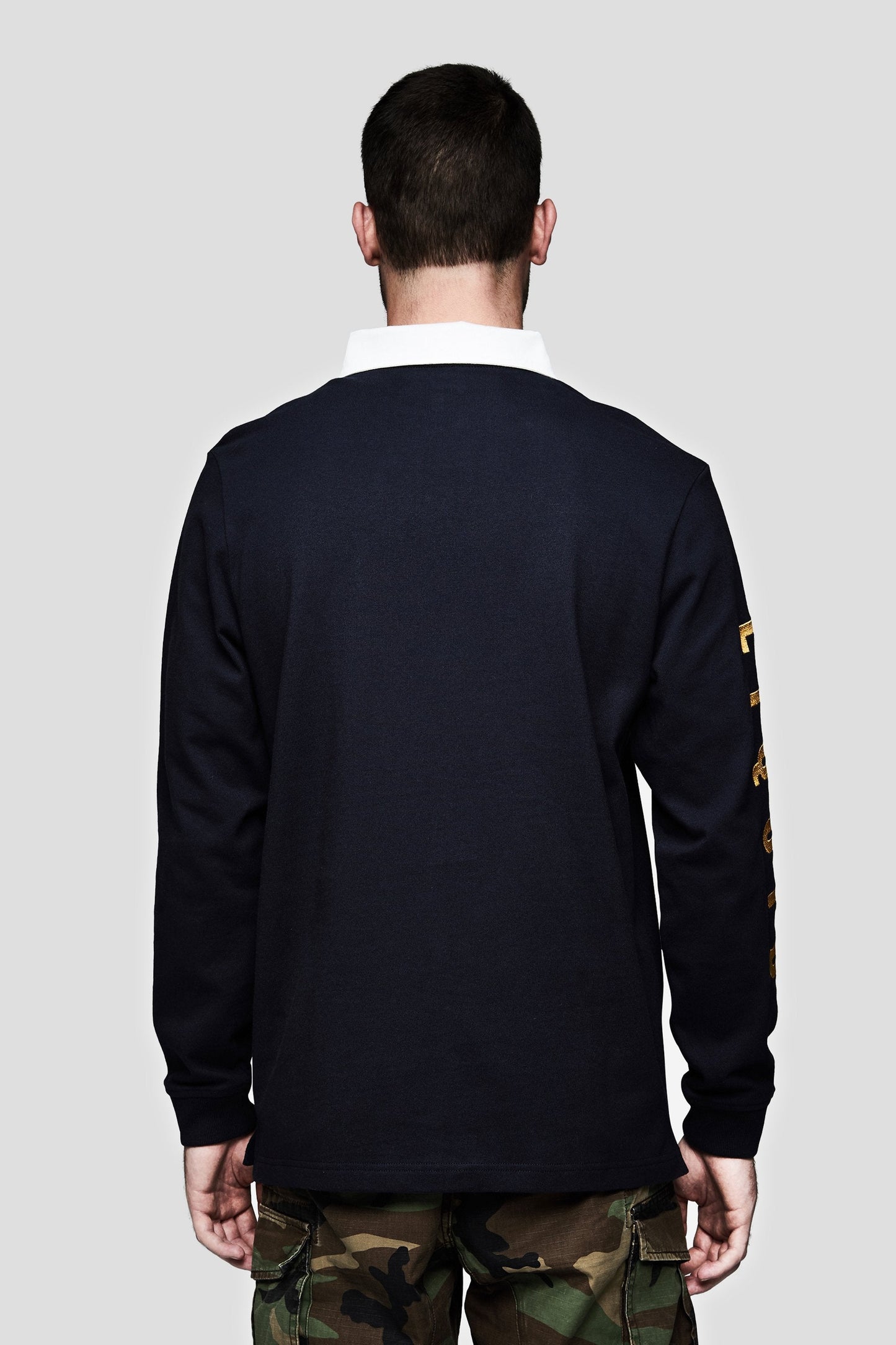 LIQUID VARSITY LONG SLEEVE RUGBY - NAVY - Team Liquid