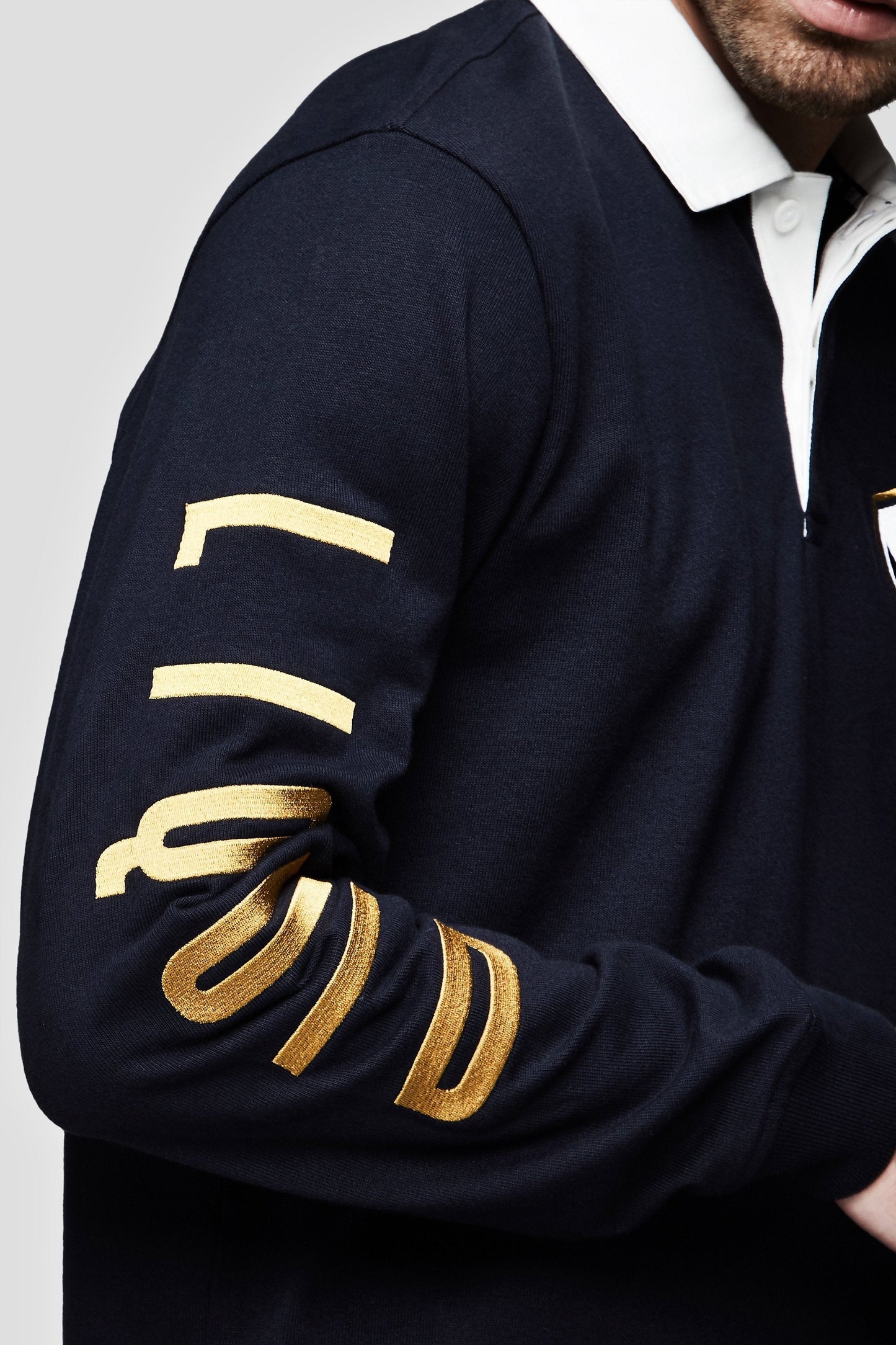 LIQUID VARSITY LONG SLEEVE RUGBY - NAVY - Team Liquid