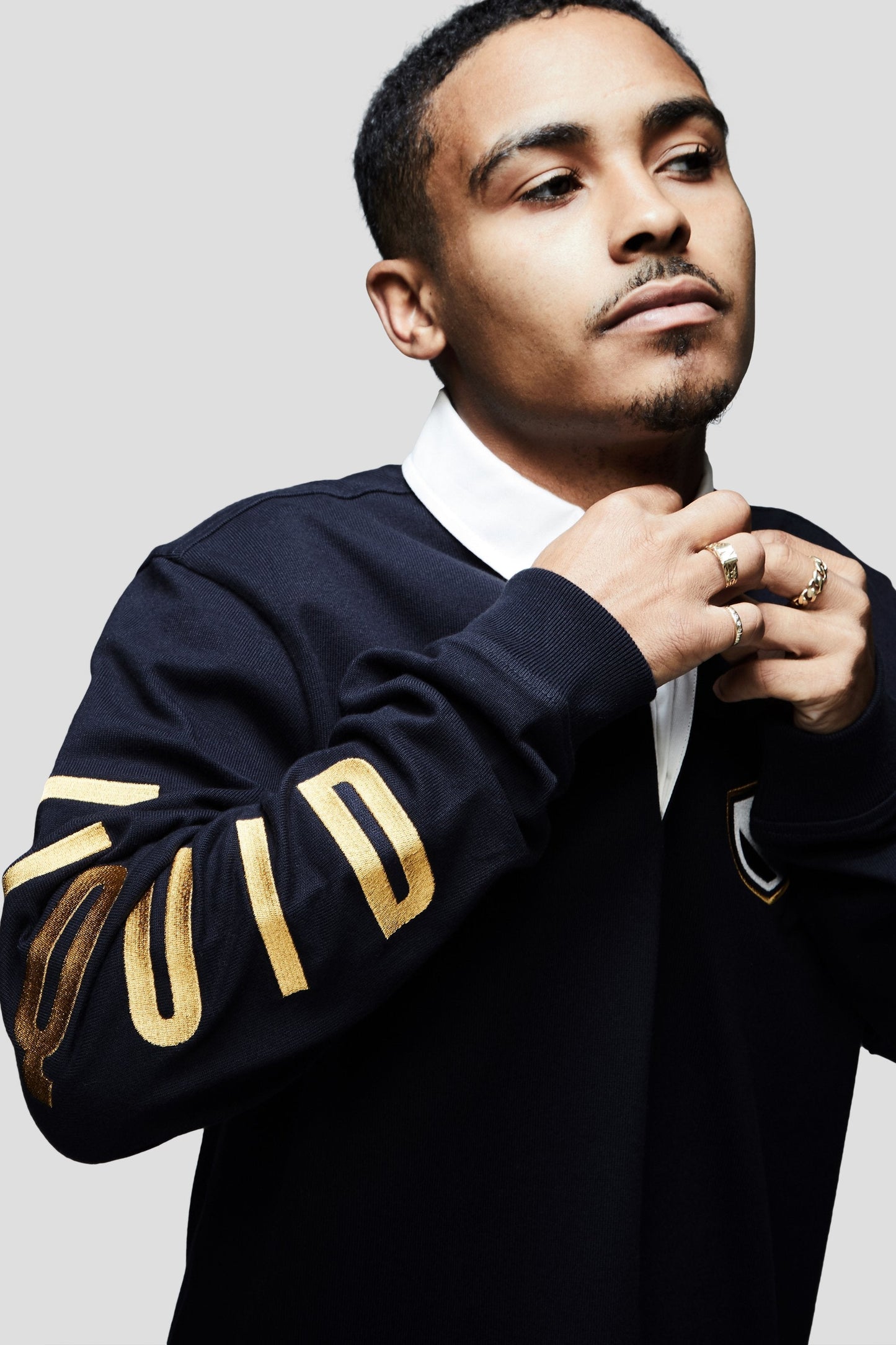 LIQUID VARSITY LONG SLEEVE RUGBY - NAVY - Team Liquid