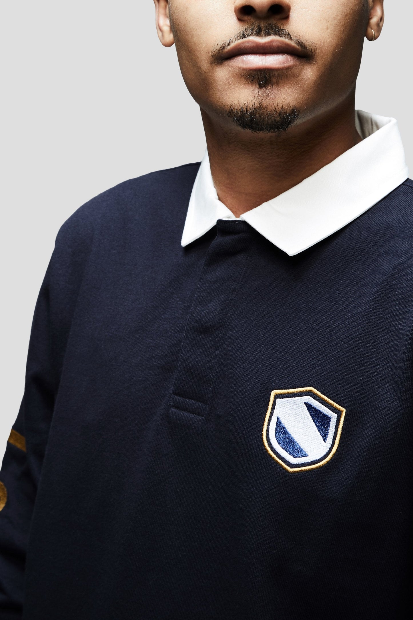 LIQUID VARSITY LONG SLEEVE RUGBY - NAVY - Team Liquid