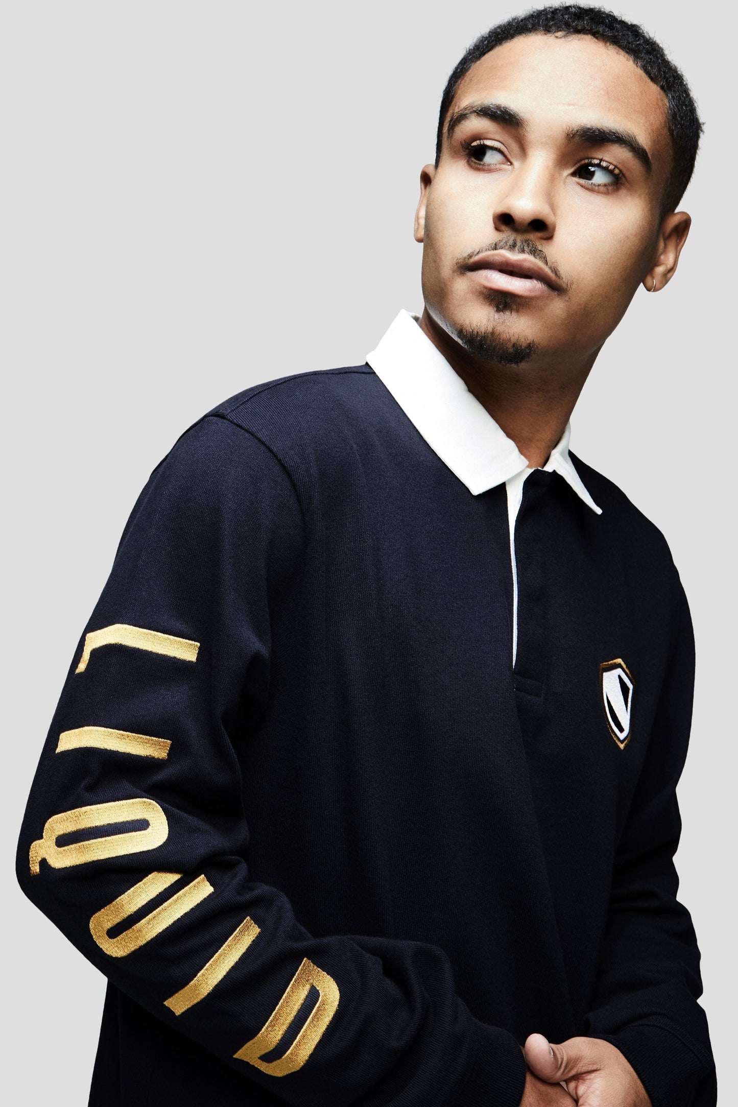 LIQUID VARSITY LONG SLEEVE RUGBY - NAVY - Team Liquid