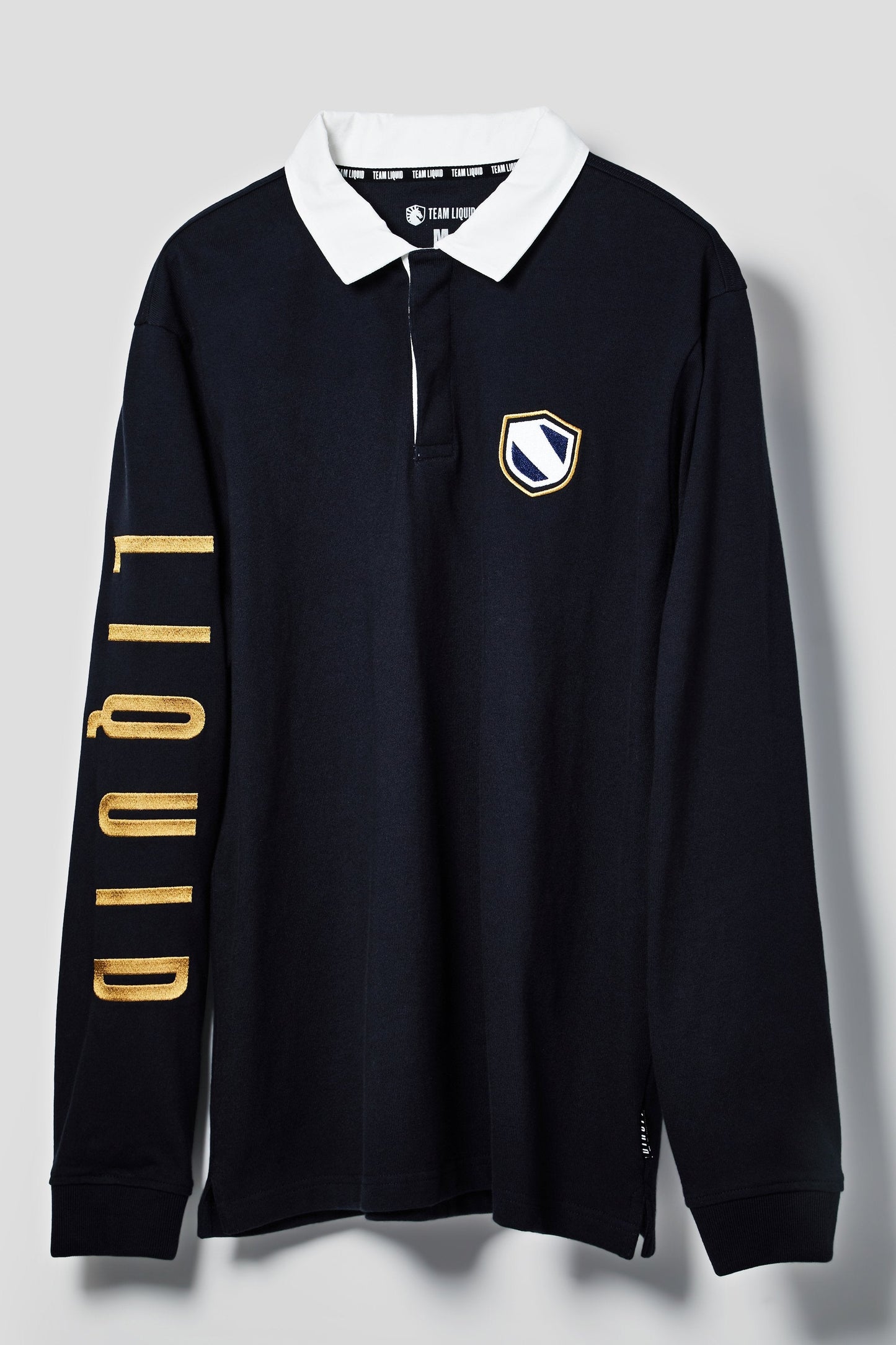 LIQUID VARSITY LONG SLEEVE RUGBY - NAVY - Team Liquid