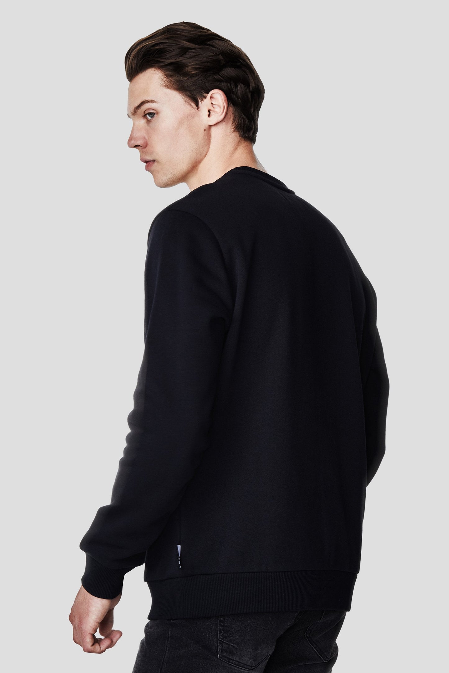 LIQUID CITY CREWNECK SWEATSHIRT - BLACK - Team Liquid
