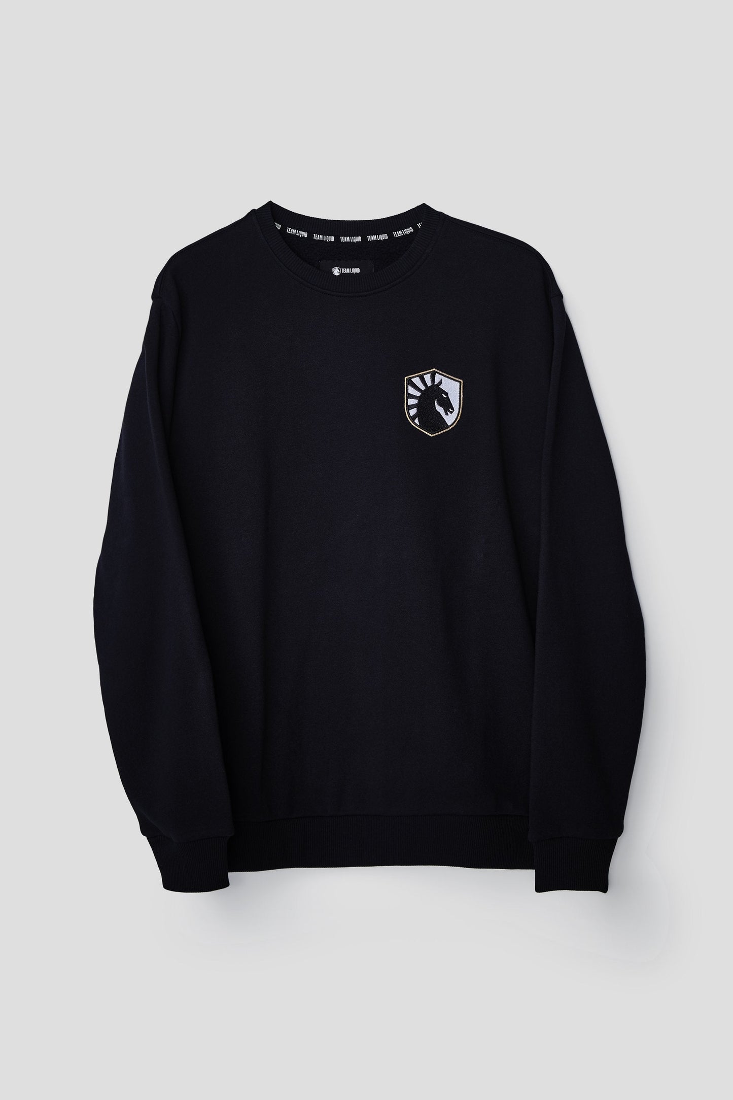 LIQUID CITY CREWNECK SWEATSHIRT - BLACK - Team Liquid
