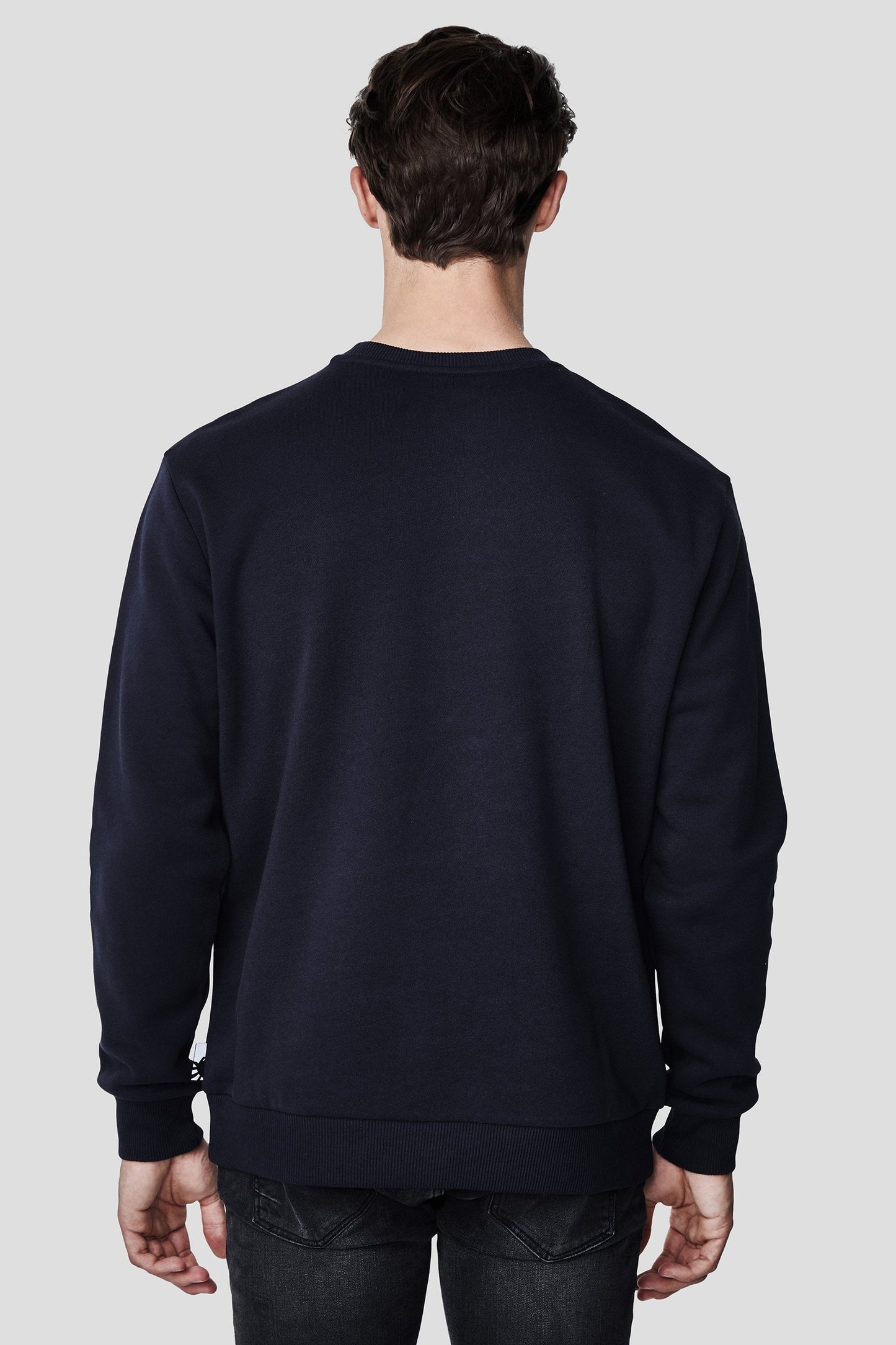 LIQUID CITY CREWNECK SWEATSHIRT - NAVY - Team Liquid