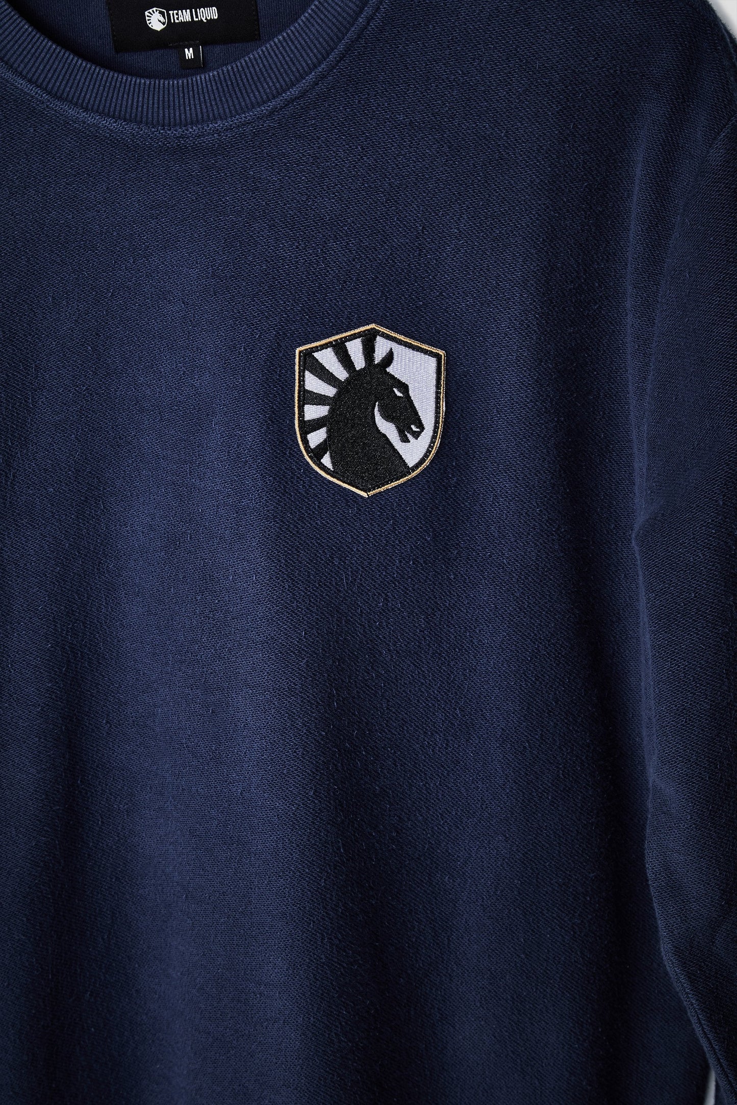 LIQUID CITY CREWNECK SWEATSHIRT - NAVY - Team Liquid