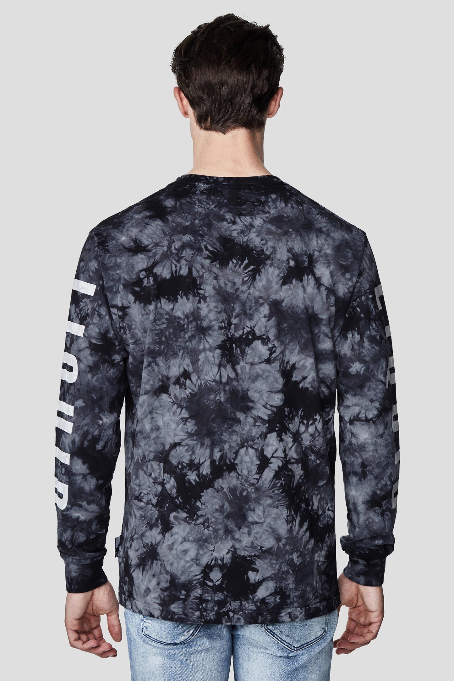 LIQUID HERITAGE LONG SLEEVE TEE - BLACK CRYSTAL WASH - Team Liquid