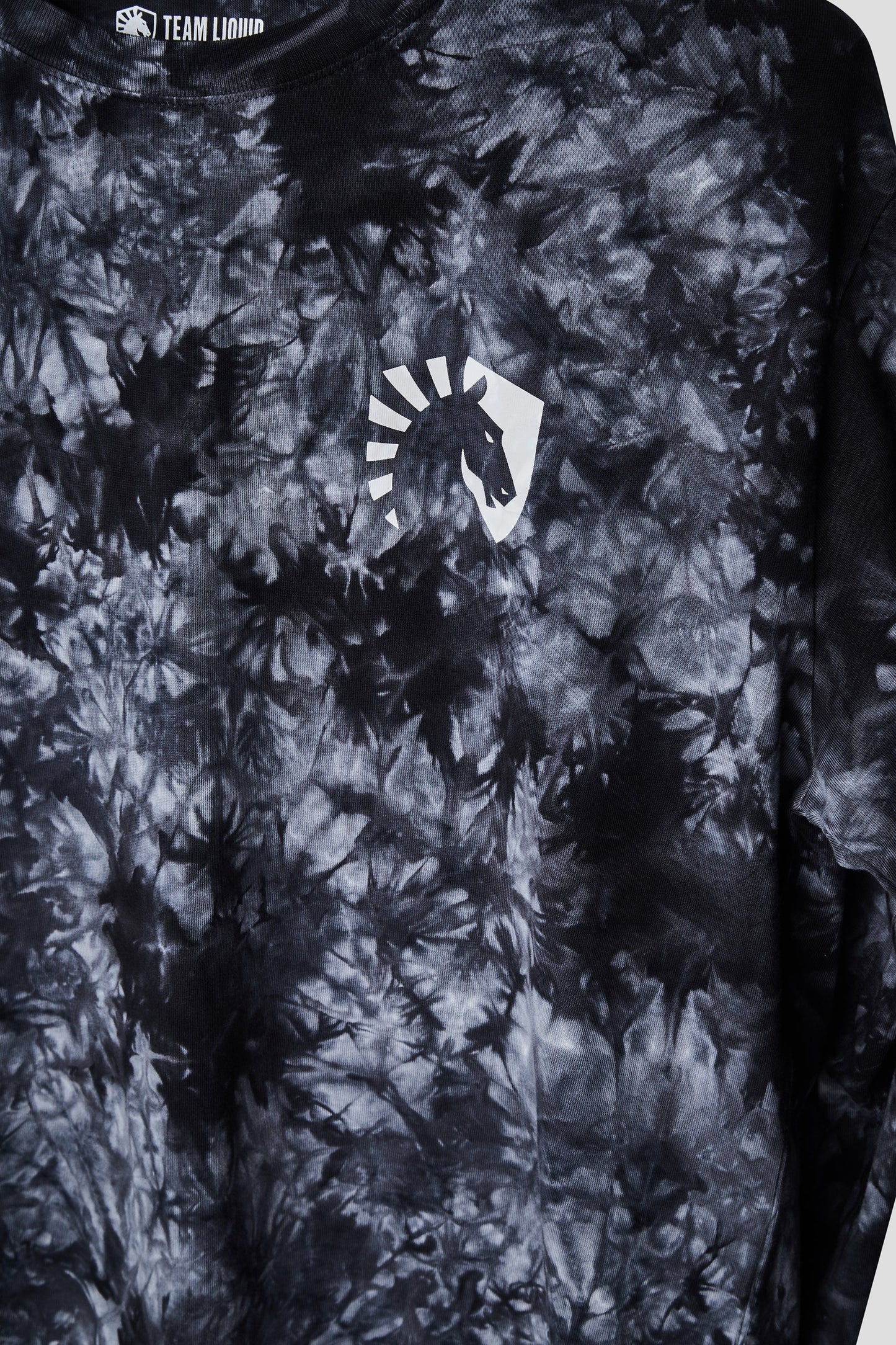 LIQUID HERITAGE LONG SLEEVE TEE - BLACK CRYSTAL WASH - Team Liquid