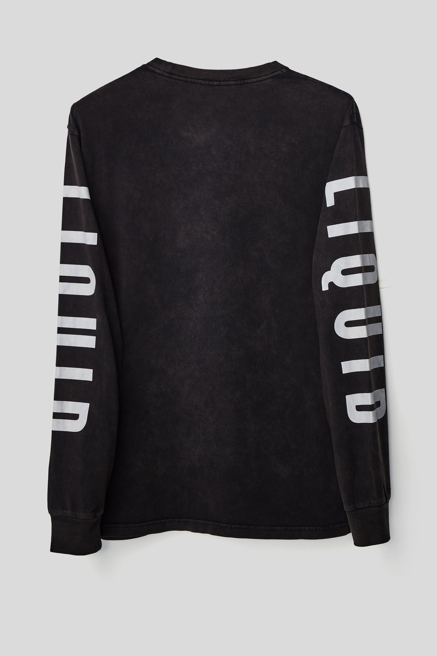 LIQUID HERITAGE LONG SLEEVE TEE - BLACK MINERAL WASH - Team Liquid