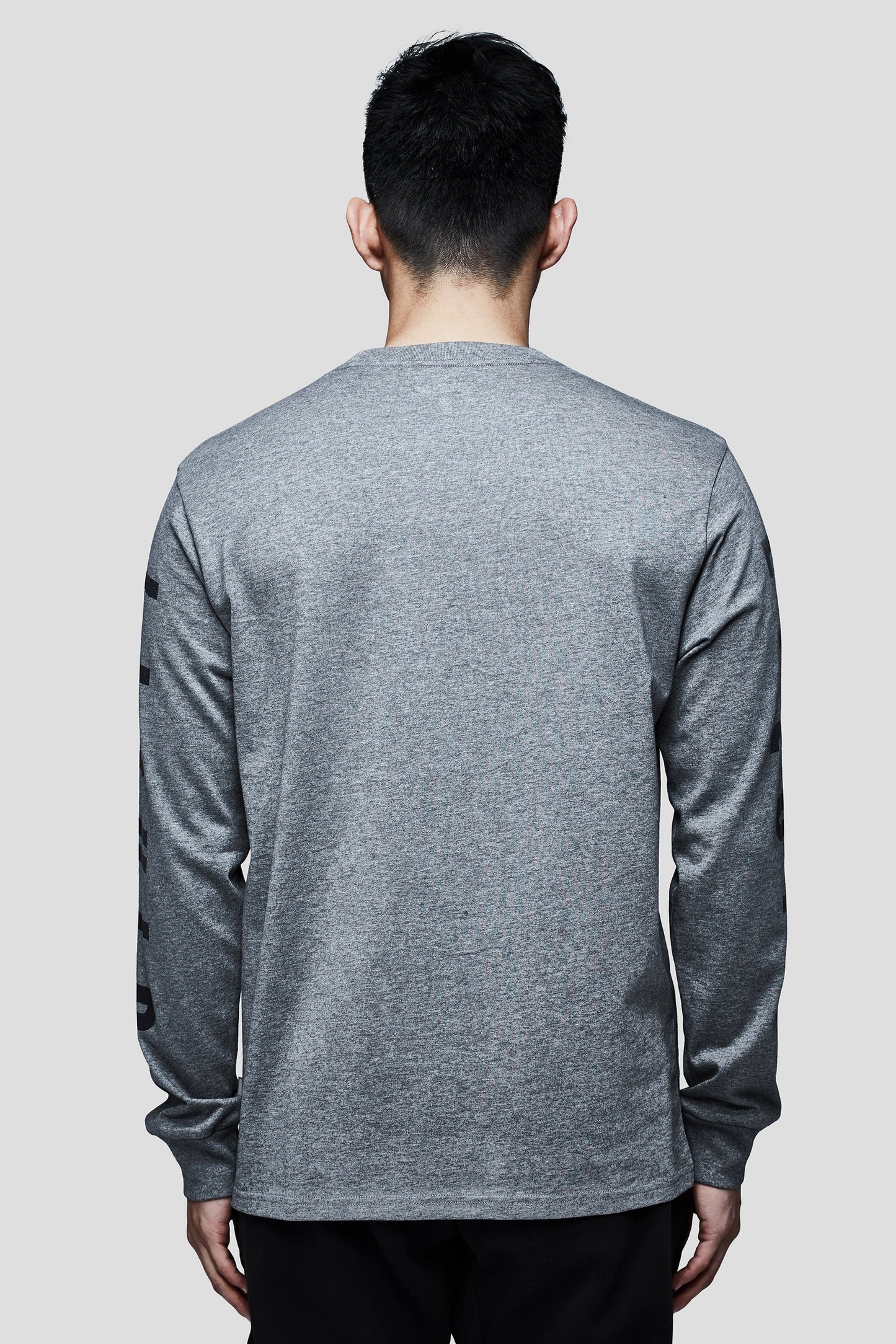 LIQUID HERITAGE LONG SLEEVE TEE GREY HEATHER - Team Liquid