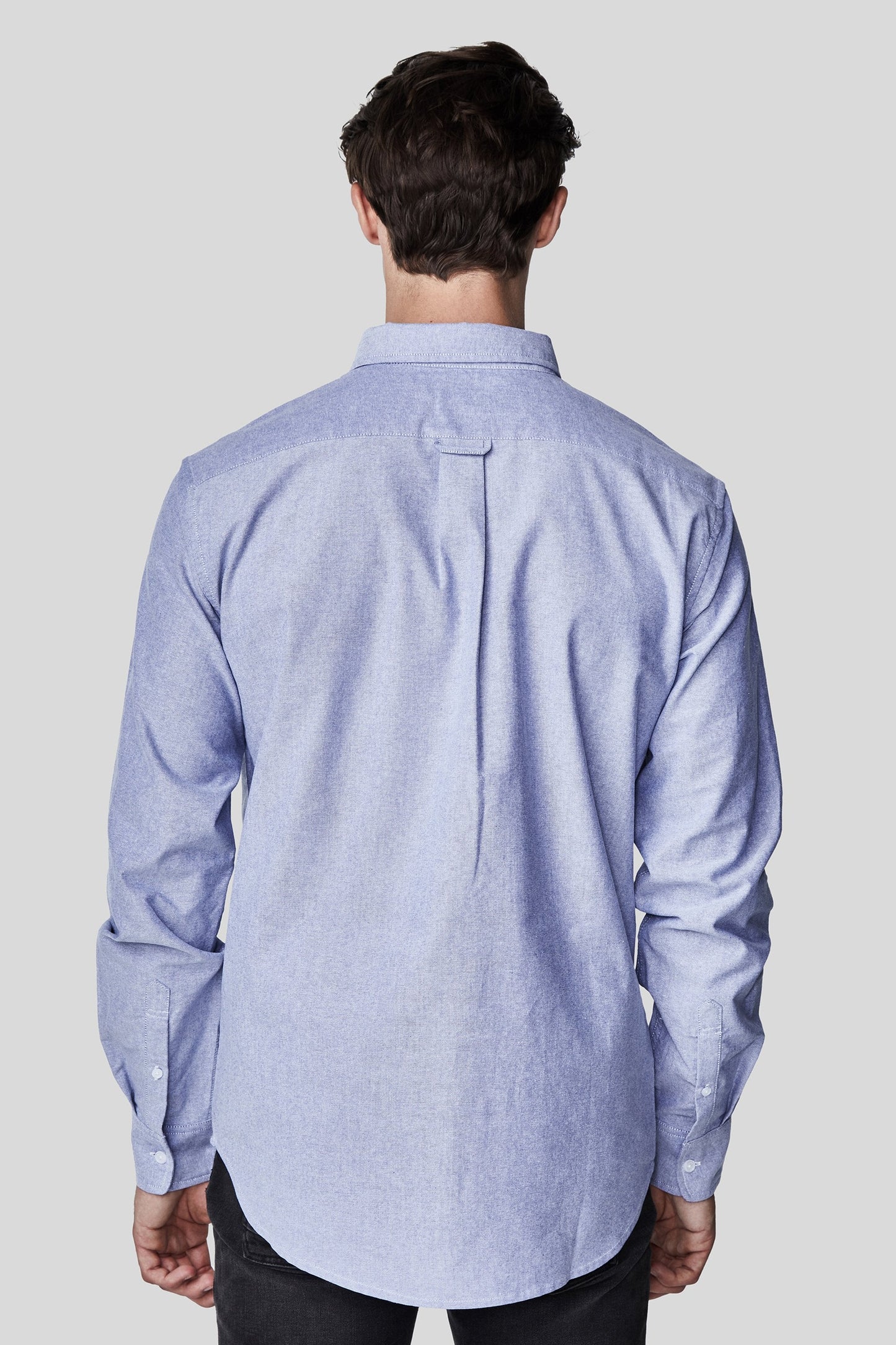 LIQUID LONG SLEEVE OXFORD SHIRT - BLUE OXFORD - Team Liquid