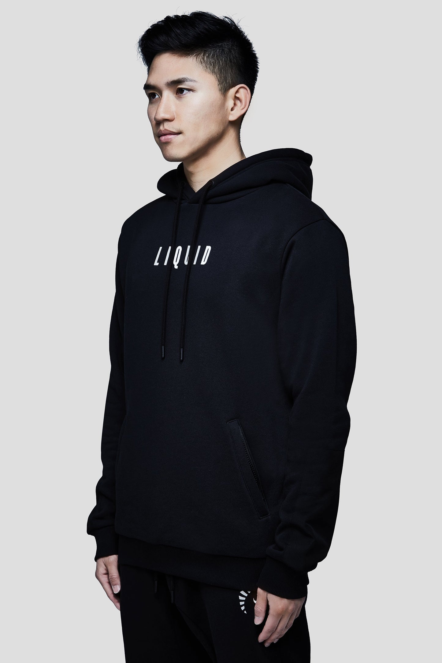 LIQUID PRESTIGE PULLOVER HOODIE - BLACK - Team Liquid