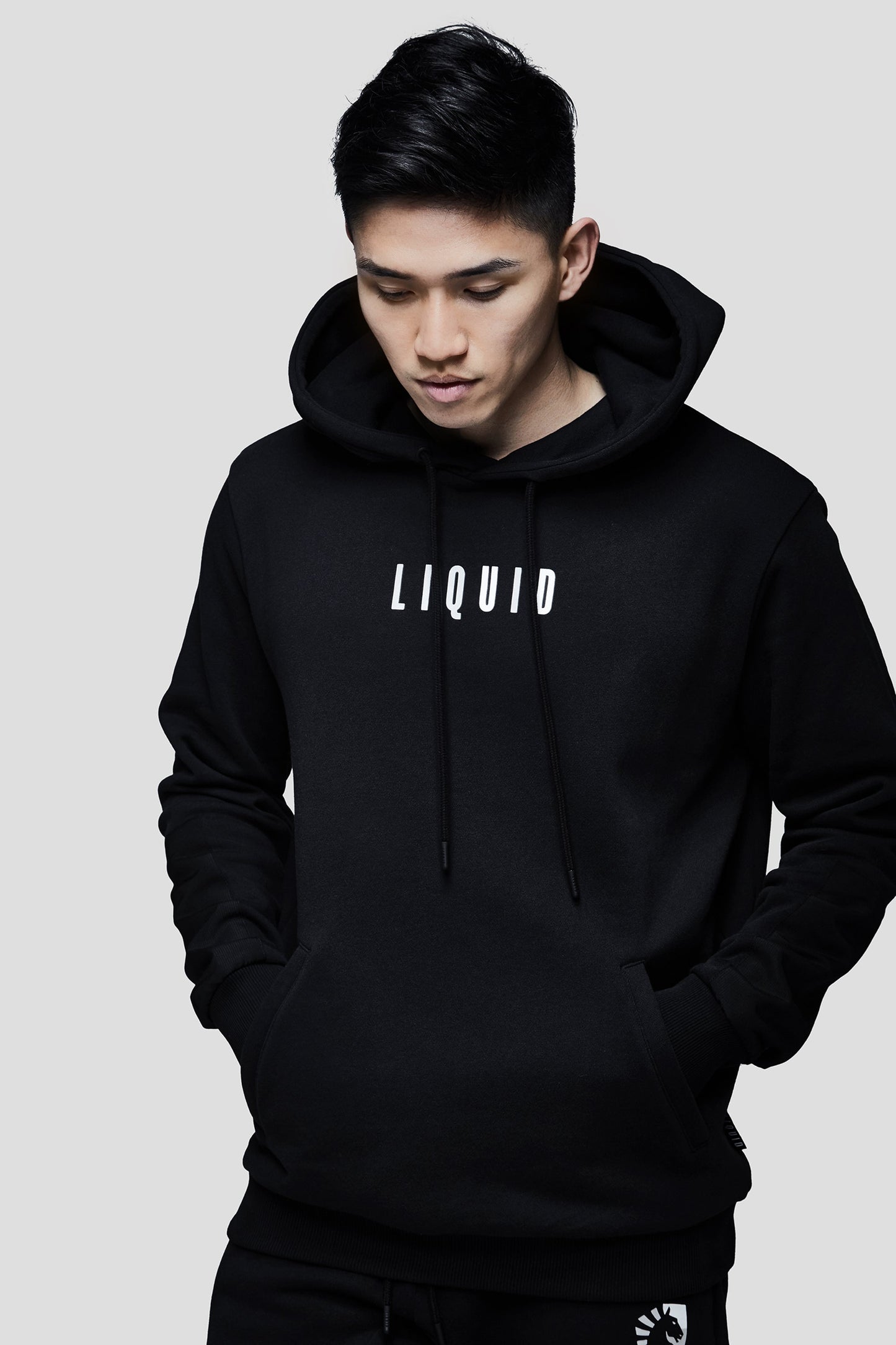LIQUID PRESTIGE PULLOVER HOODIE - BLACK - Team Liquid