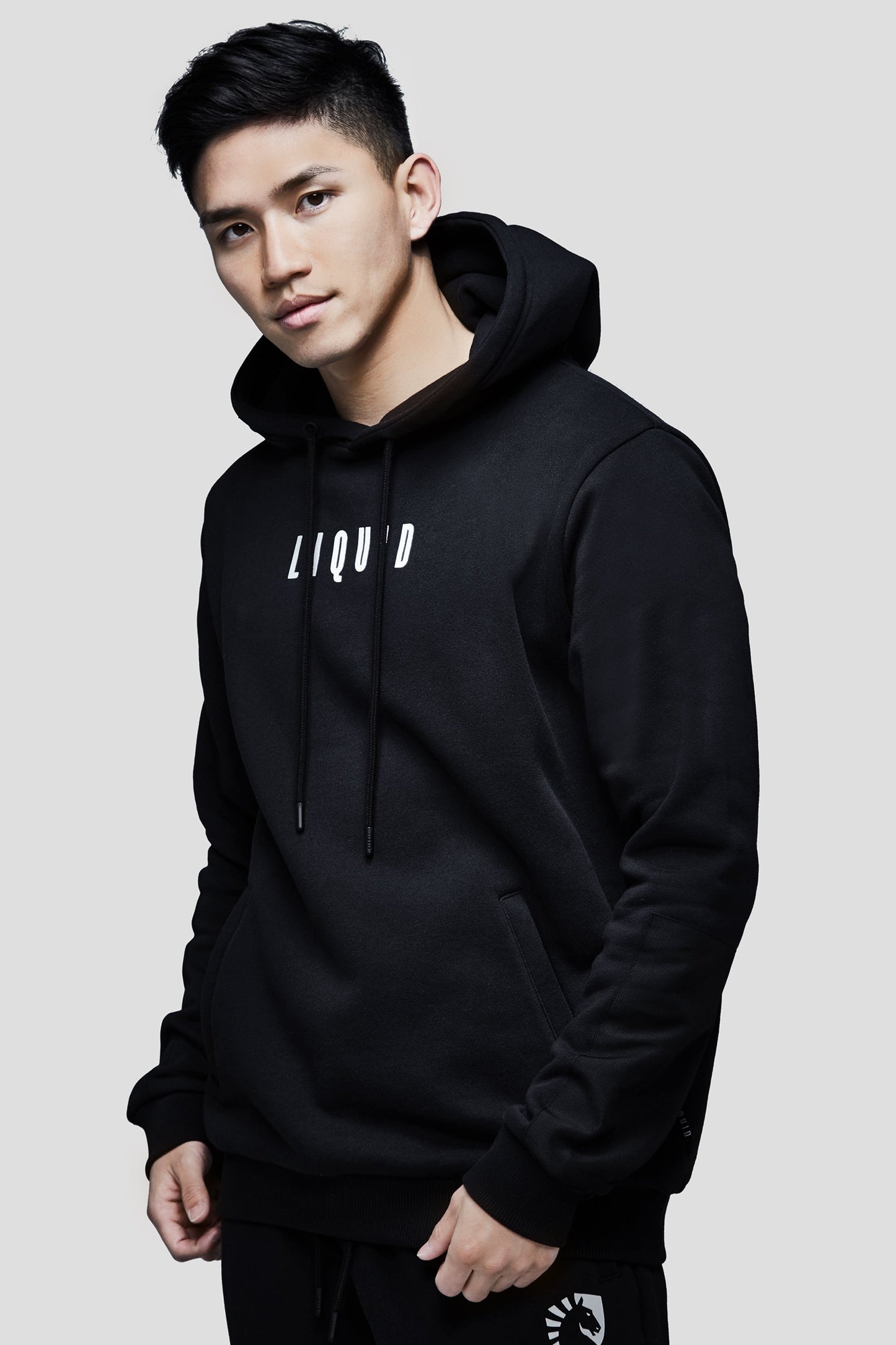 LIQUID PRESTIGE PULLOVER HOODIE - BLACK - Team Liquid