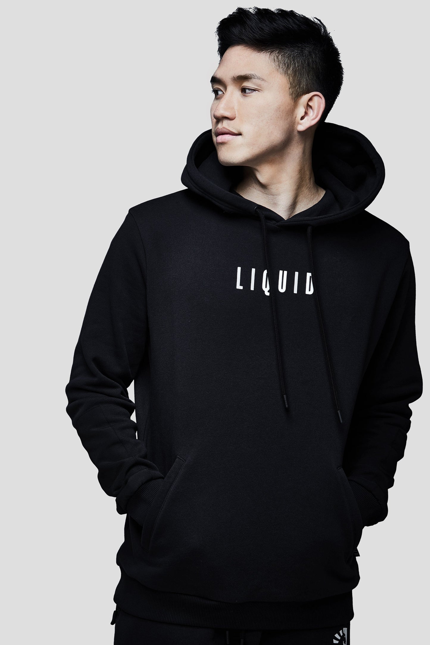 LIQUID PRESTIGE PULLOVER HOODIE - BLACK - Team Liquid