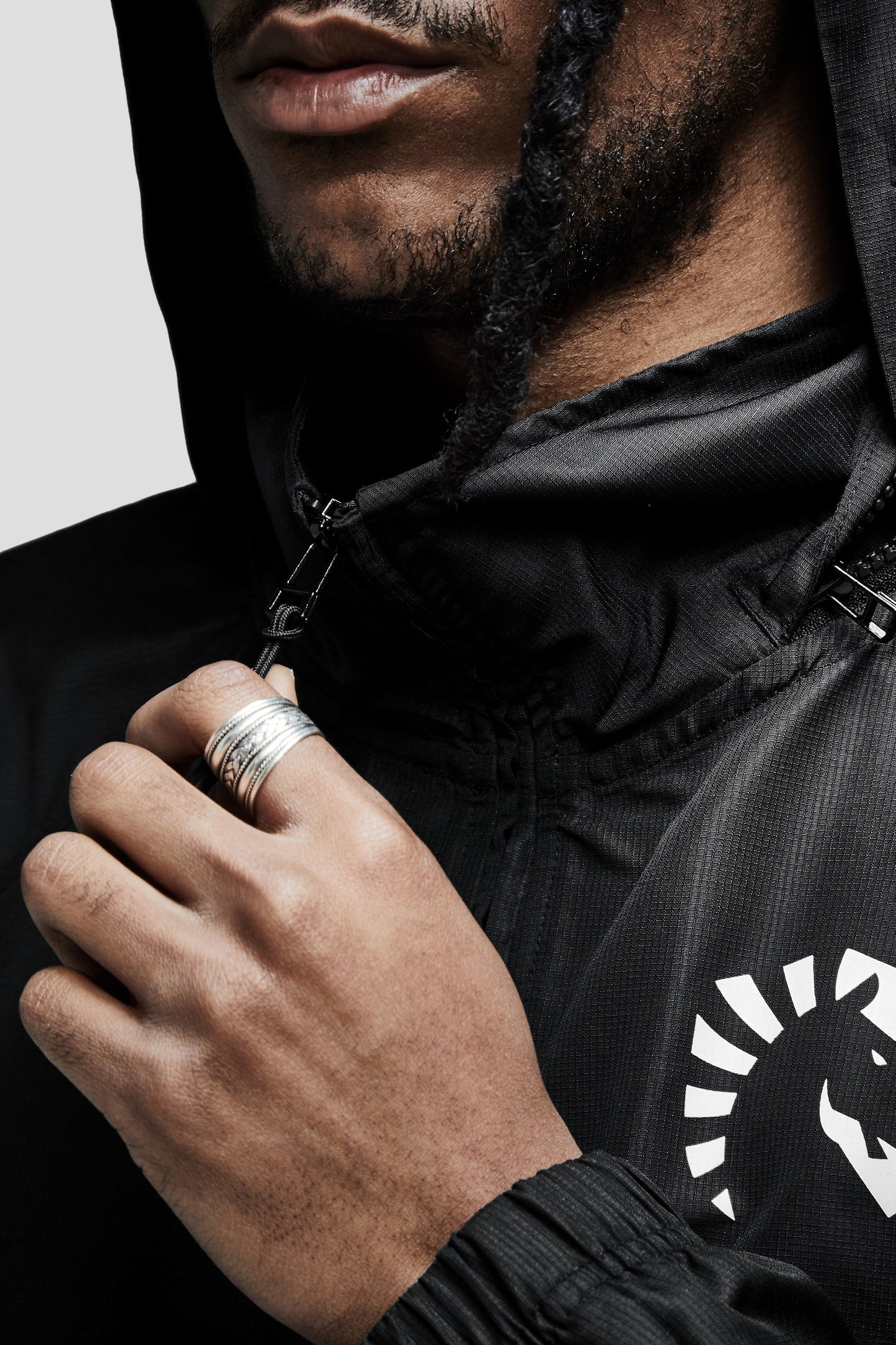 LIQUID PRESTIGE HALF ZIP WINDBREAKER - BLACK - Team Liquid