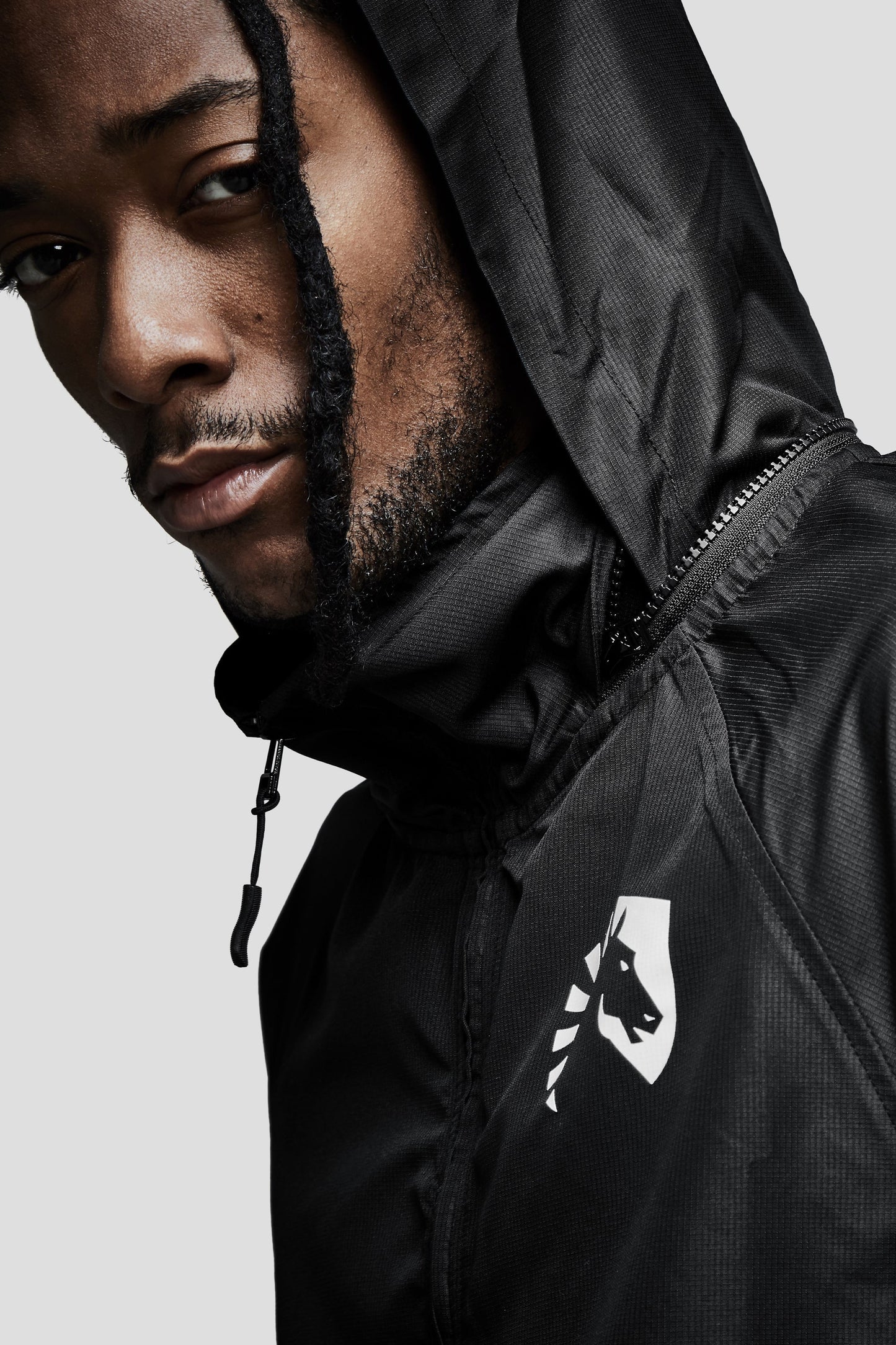 LIQUID PRESTIGE HALF ZIP WINDBREAKER - BLACK - Team Liquid