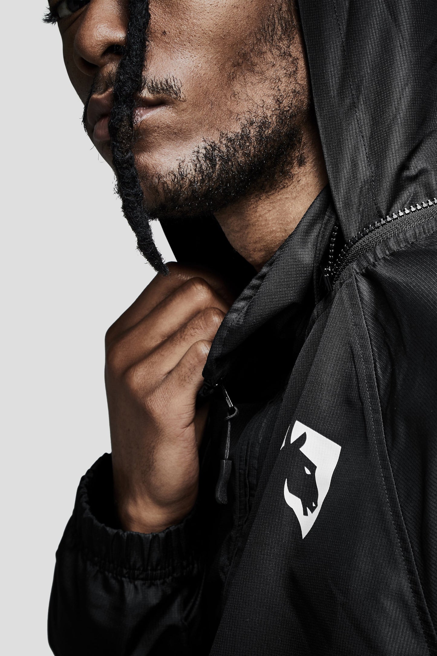 LIQUID PRESTIGE HALF ZIP WINDBREAKER - BLACK - Team Liquid