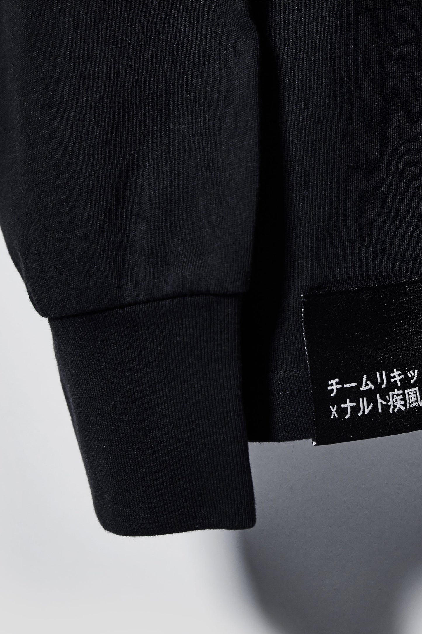 LIQUID x NARUTO LEAF VILLAGE LONG SLEEVE TEE - BLACK (PRE-ORDER) - Team Liquid