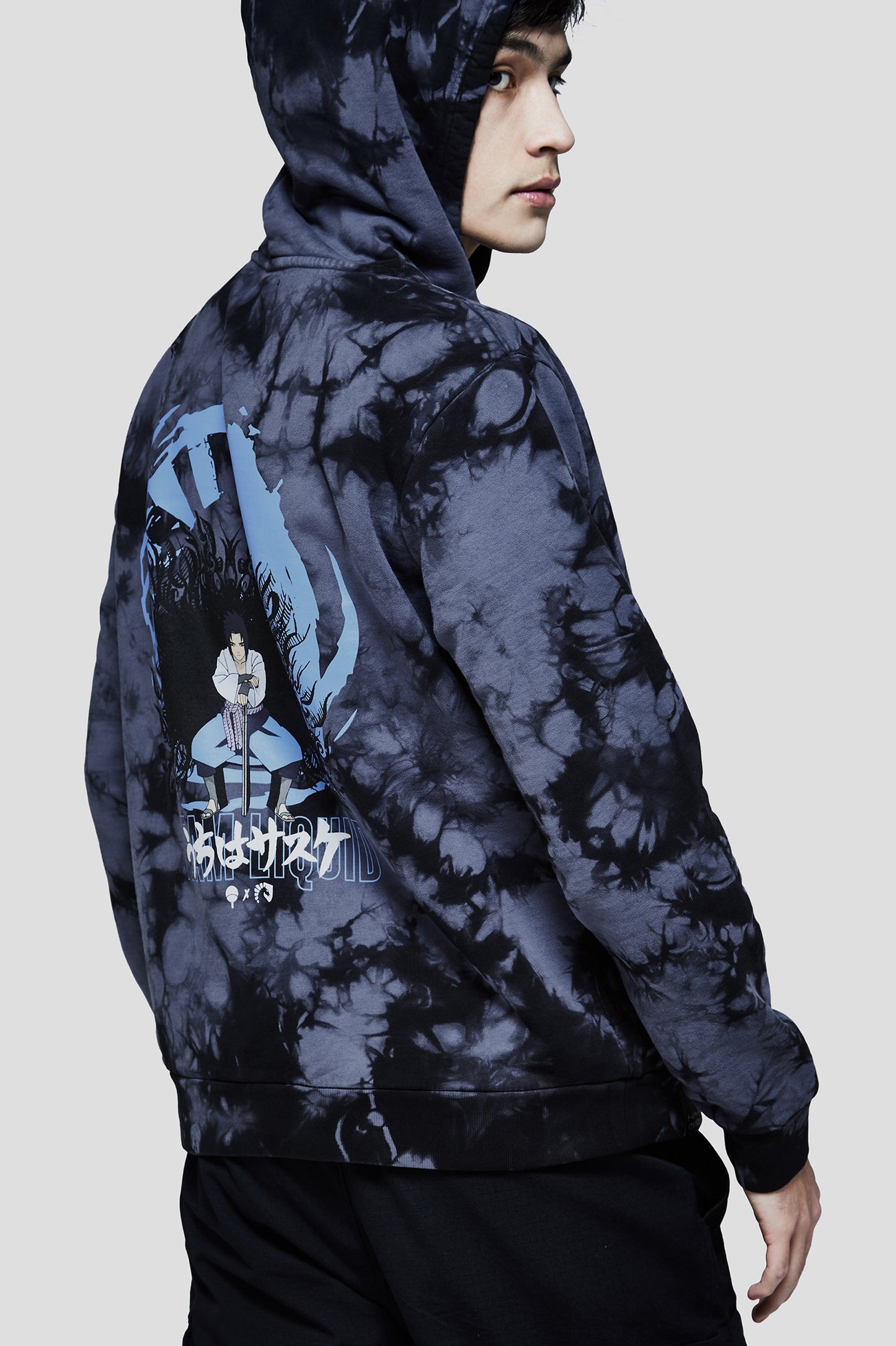 LIQUID x NARUTO SASUKE CURSE MARK HOODIE (PRE-ORDER) - Team Liquid