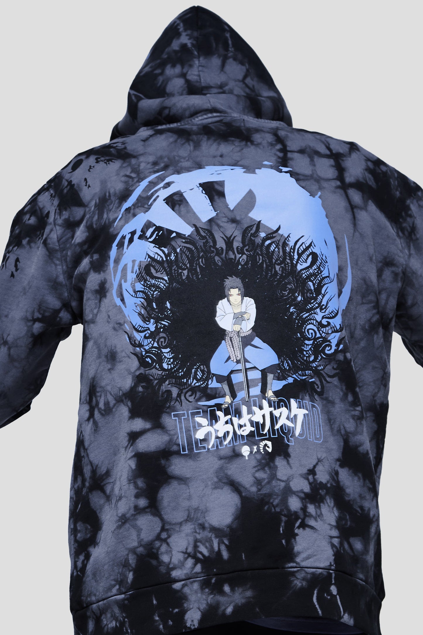 LIQUID x NARUTO SASUKE CURSE MARK HOODIE (PRE-ORDER) - Team Liquid