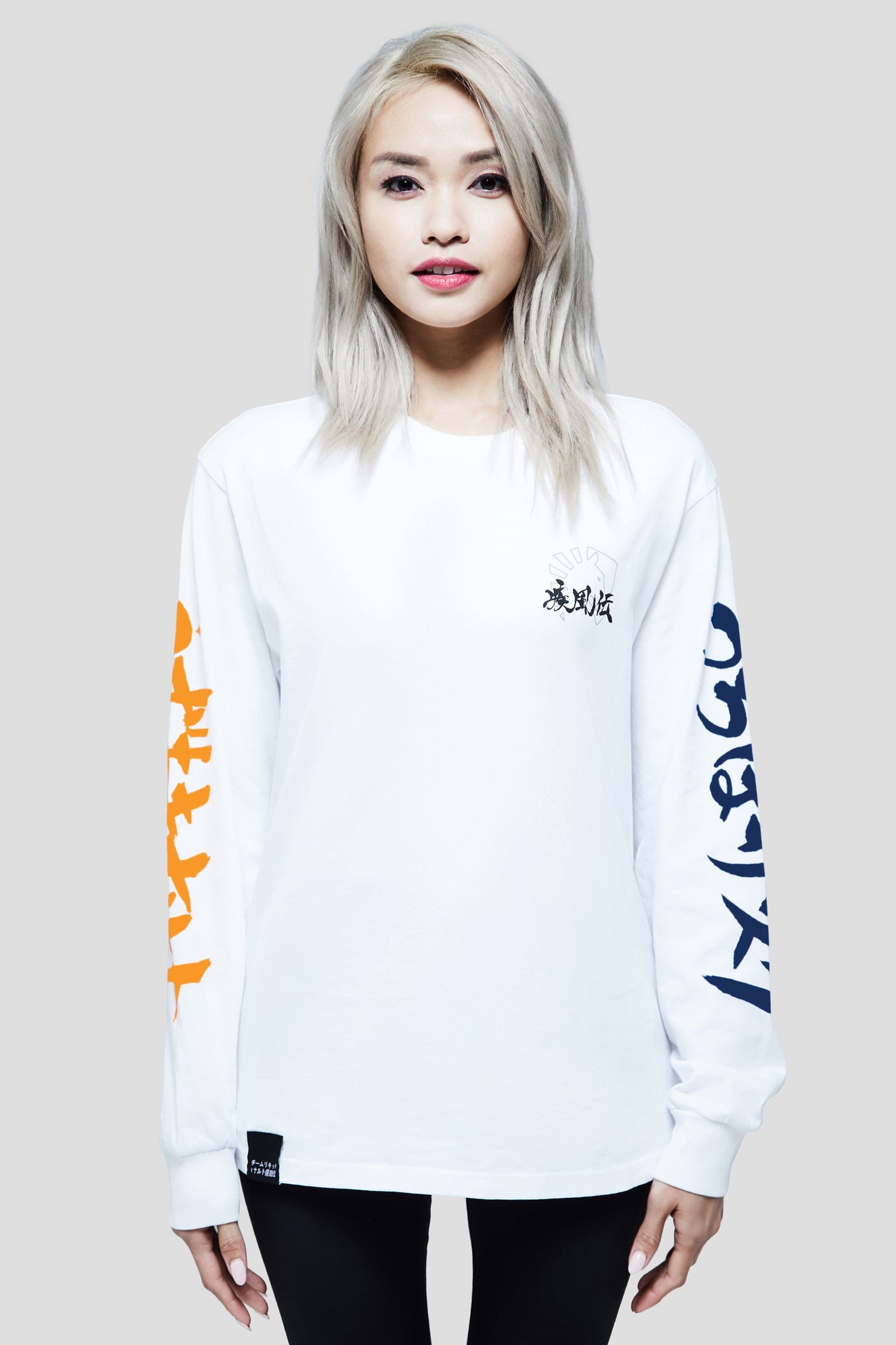 LIQUID x NARUTO VERSUS LONG SLEEVE TEE - WHITE (PRE-ORDER) - Team Liquid