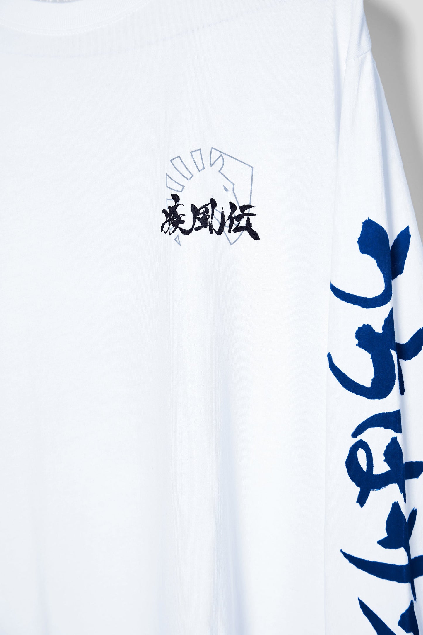 LIQUID x NARUTO VERSUS LONG SLEEVE TEE - WHITE (PRE-ORDER) - Team Liquid