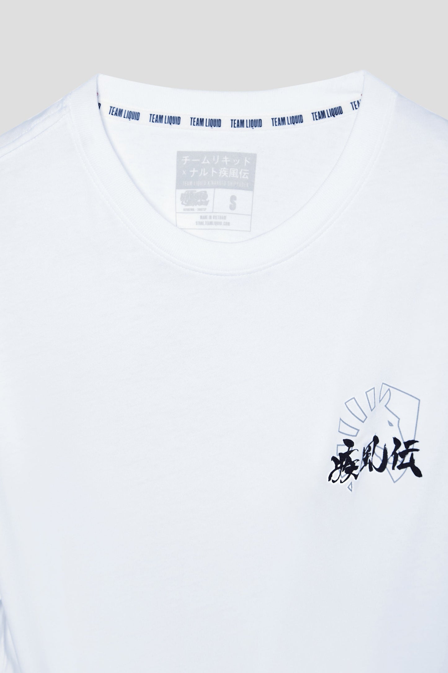 LIQUID x NARUTO VERSUS LONG SLEEVE TEE - WHITE (PRE-ORDER) - Team Liquid