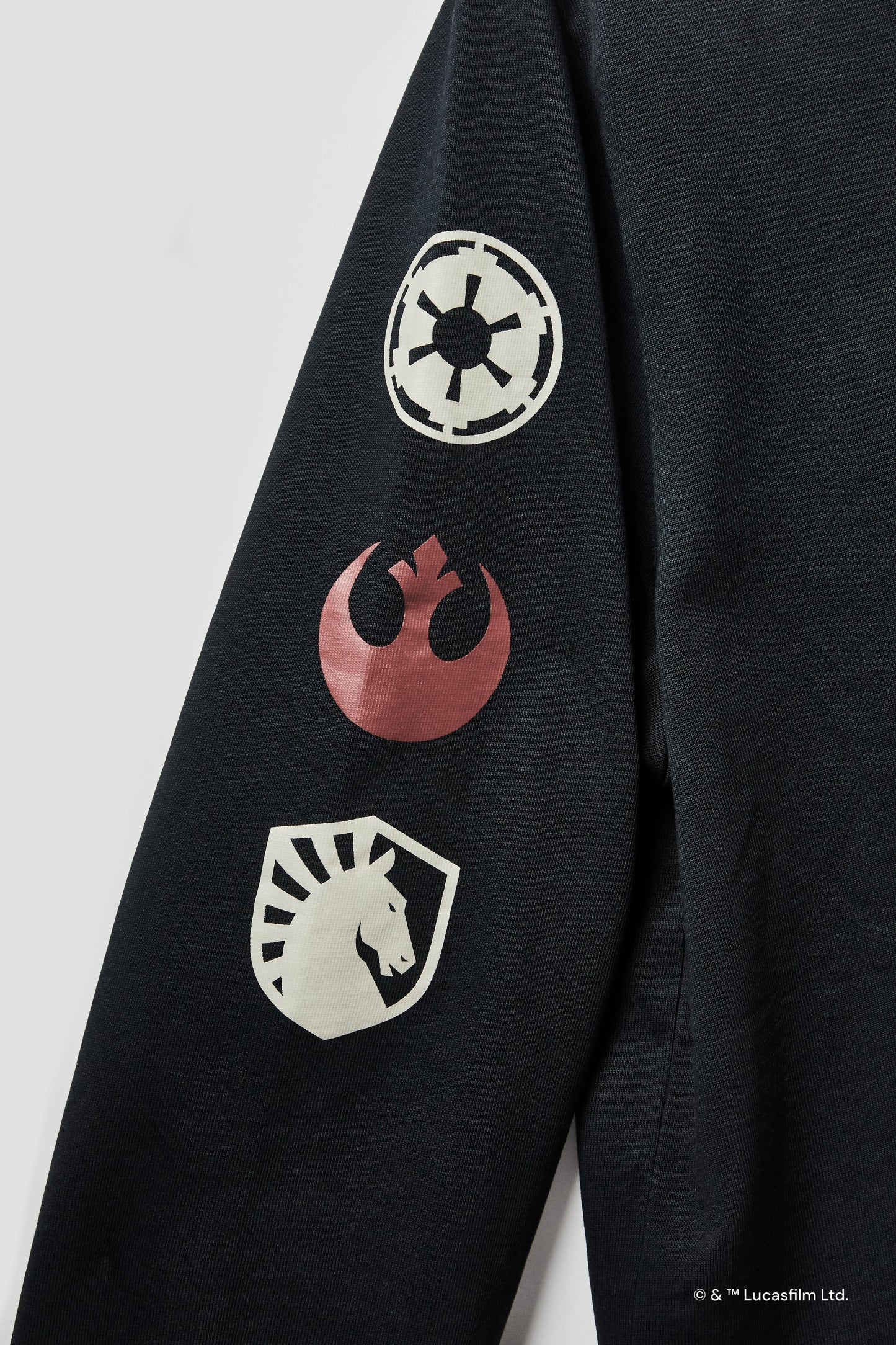 STAR WARS™ | TEAM LIQUID LIGHT VS DARK SPLIT DYE LONGSLEEVE - Team Liquid