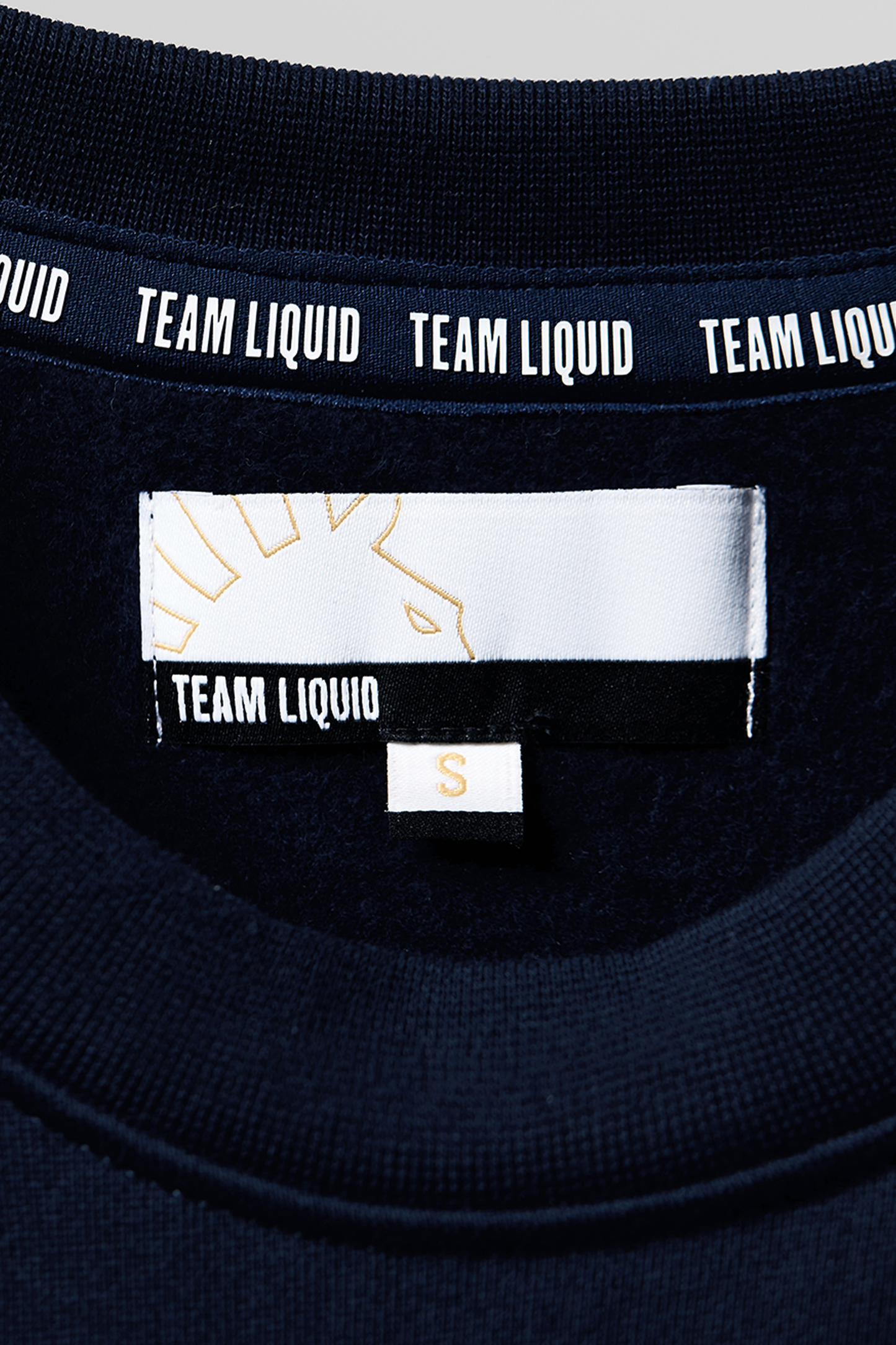 YARN DYE RIB CREWNECK - Team Liquid