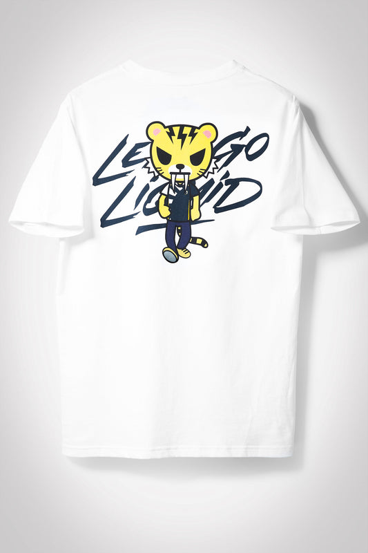 TOKIDOKI x LIQUID LET'S GO LIQUID TIGER SHORT SLEEVE TEE