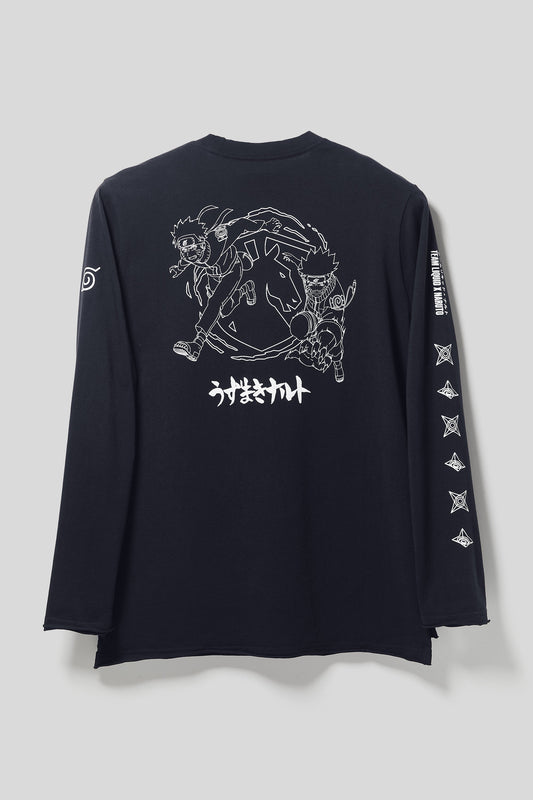 LIQUID X NARUTO 20Y GENERATION UZUMAKI LONG SLEEVE TEE
