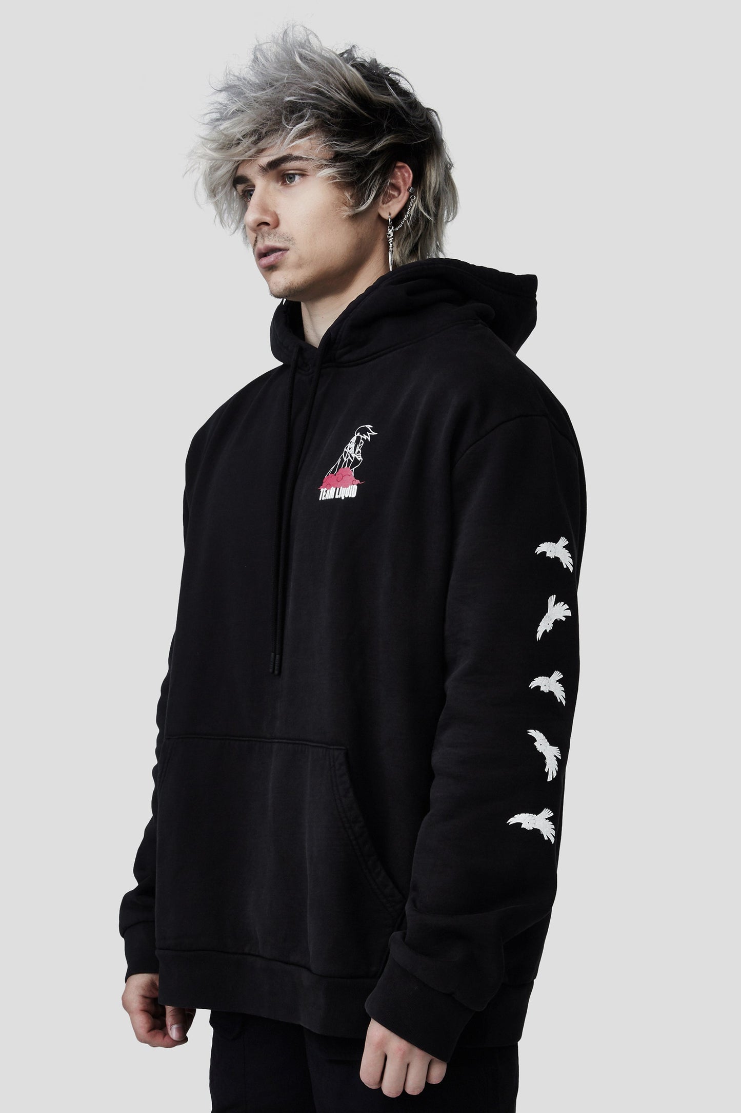 LIQUID x NARUTO AKATSUKI DEIDARA ARTWORK HOODIE - Team Liquid