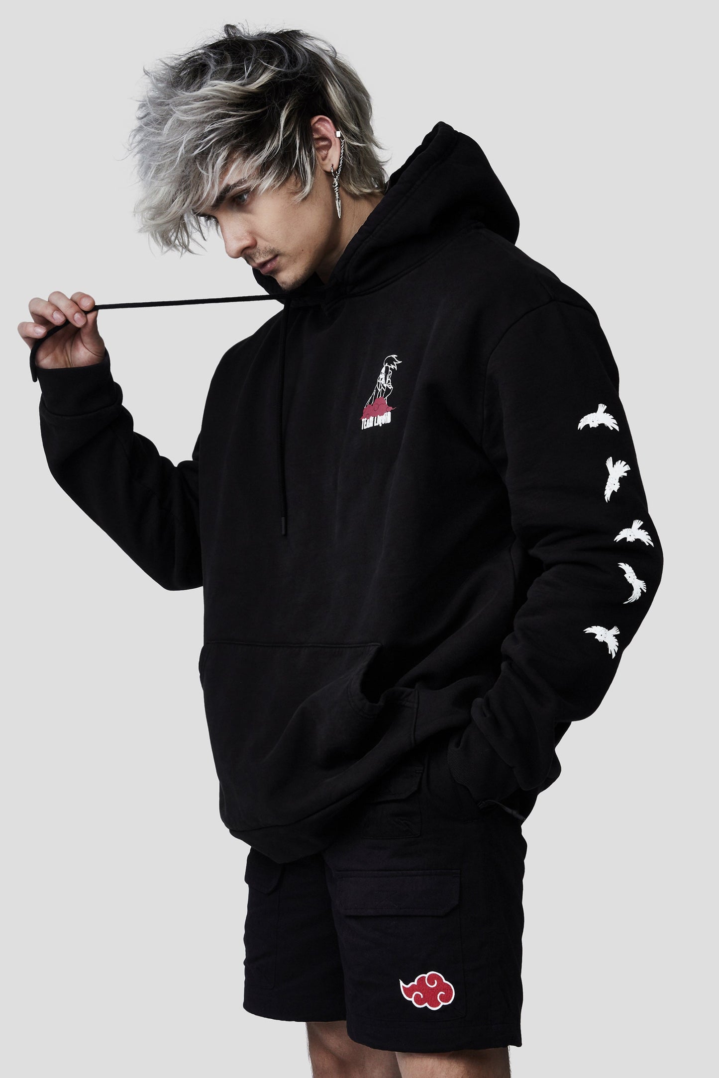 LIQUID x NARUTO AKATSUKI DEIDARA ARTWORK HOODIE - Team Liquid