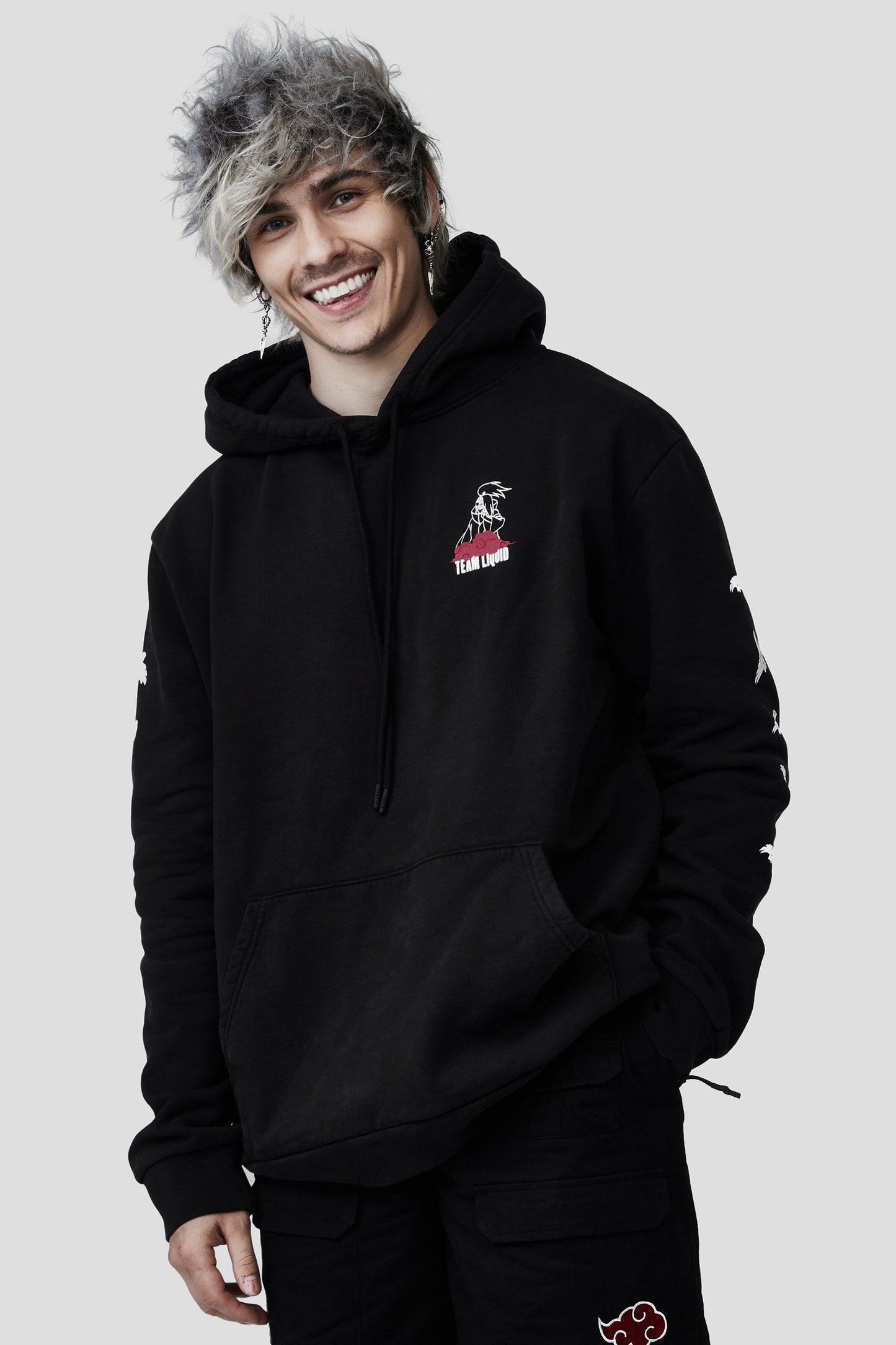 LIQUID x NARUTO AKATSUKI DEIDARA ARTWORK HOODIE - Team Liquid