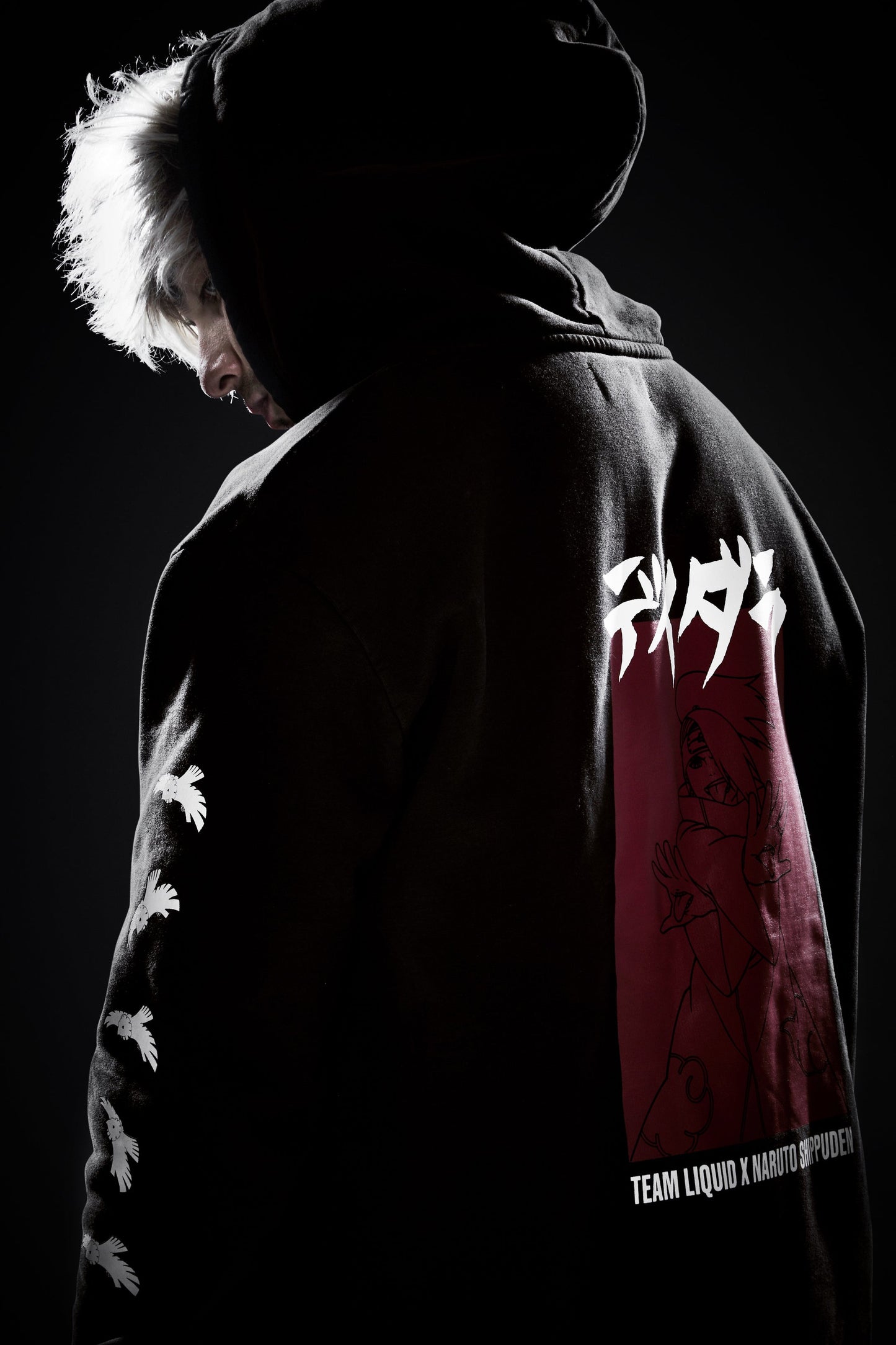 LIQUID x NARUTO AKATSUKI DEIDARA ARTWORK HOODIE - Team Liquid