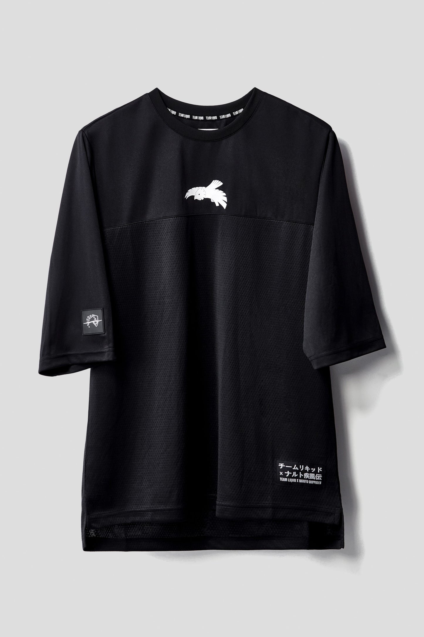 LIQUID x NARUTO AKATSUKI DEIDARA C1 MESH PUFF TEE - Team Liquid