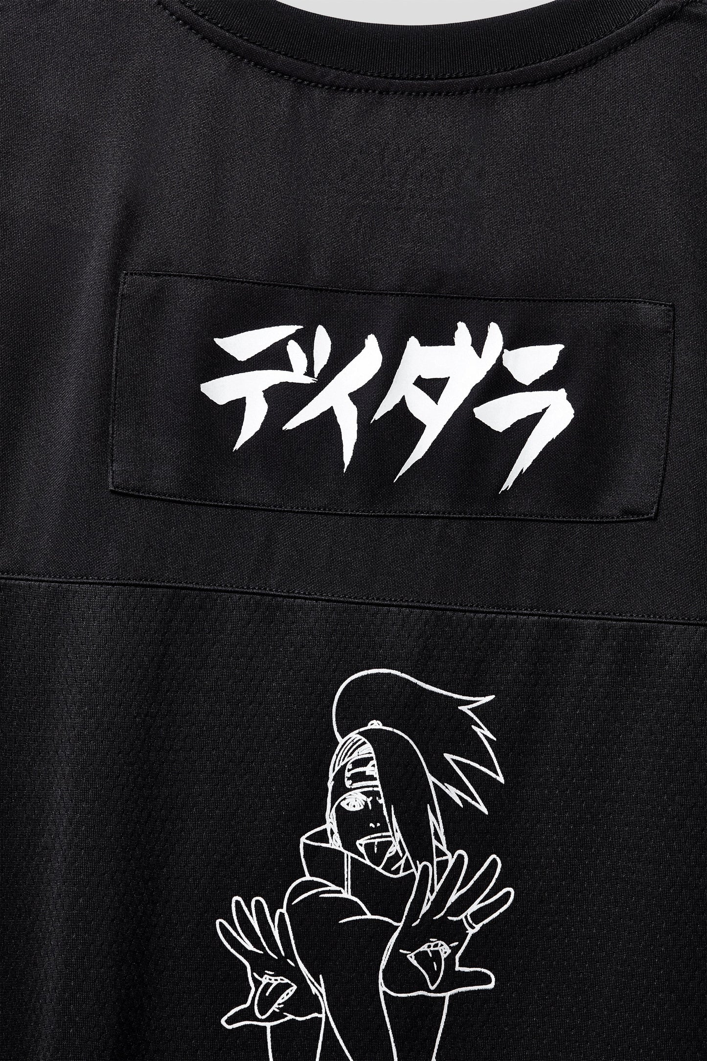 LIQUID x NARUTO AKATSUKI DEIDARA C1 MESH PUFF TEE - Team Liquid