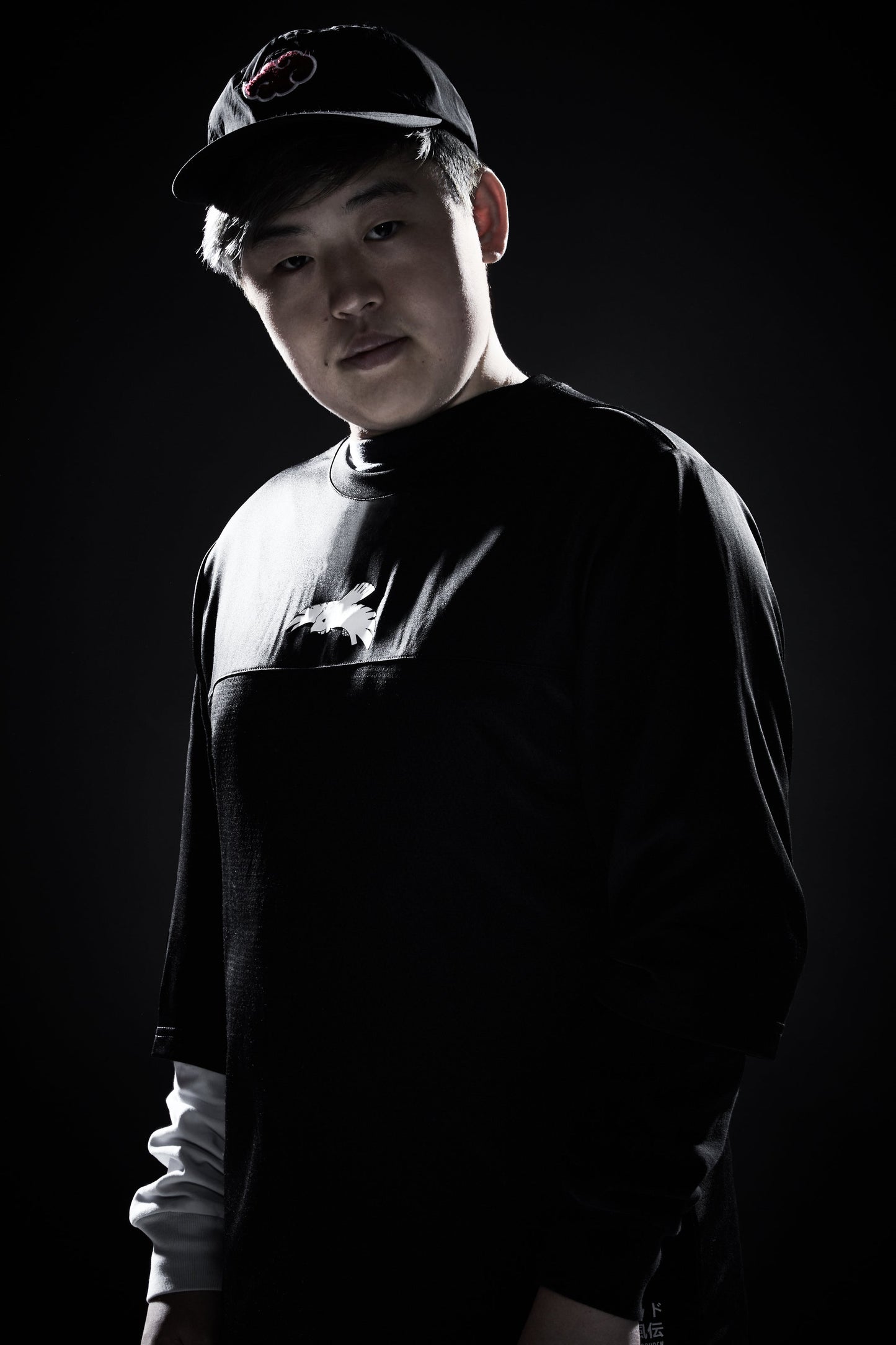 LIQUID x NARUTO AKATSUKI DEIDARA C1 MESH PUFF TEE - Team Liquid