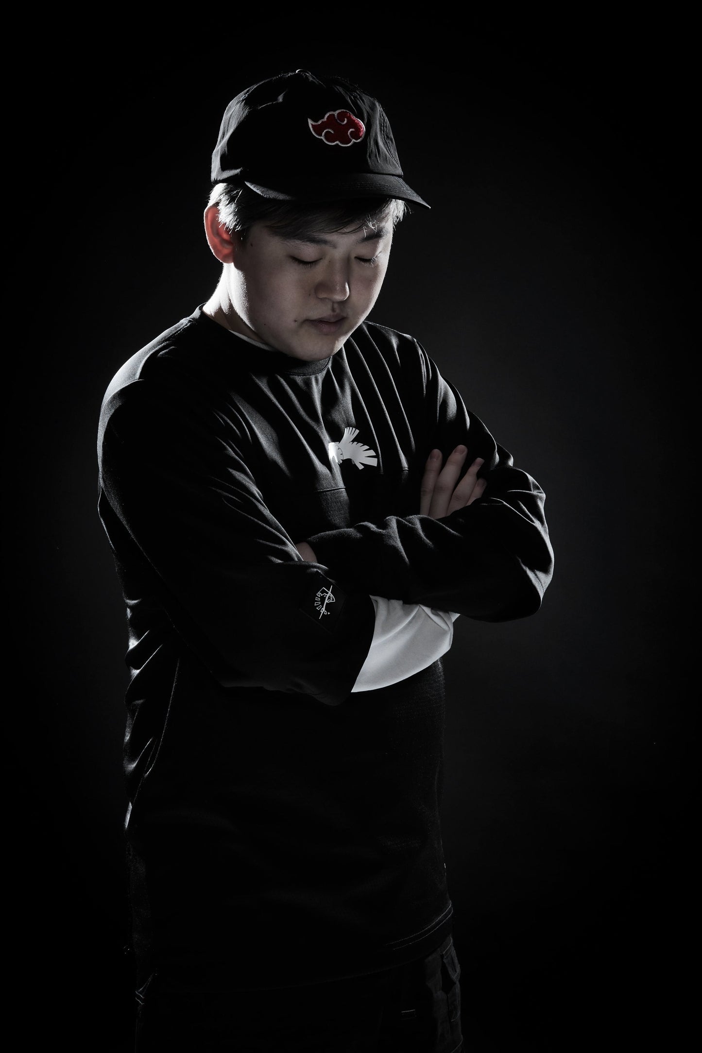 LIQUID x NARUTO AKATSUKI DEIDARA C1 MESH PUFF TEE - Team Liquid