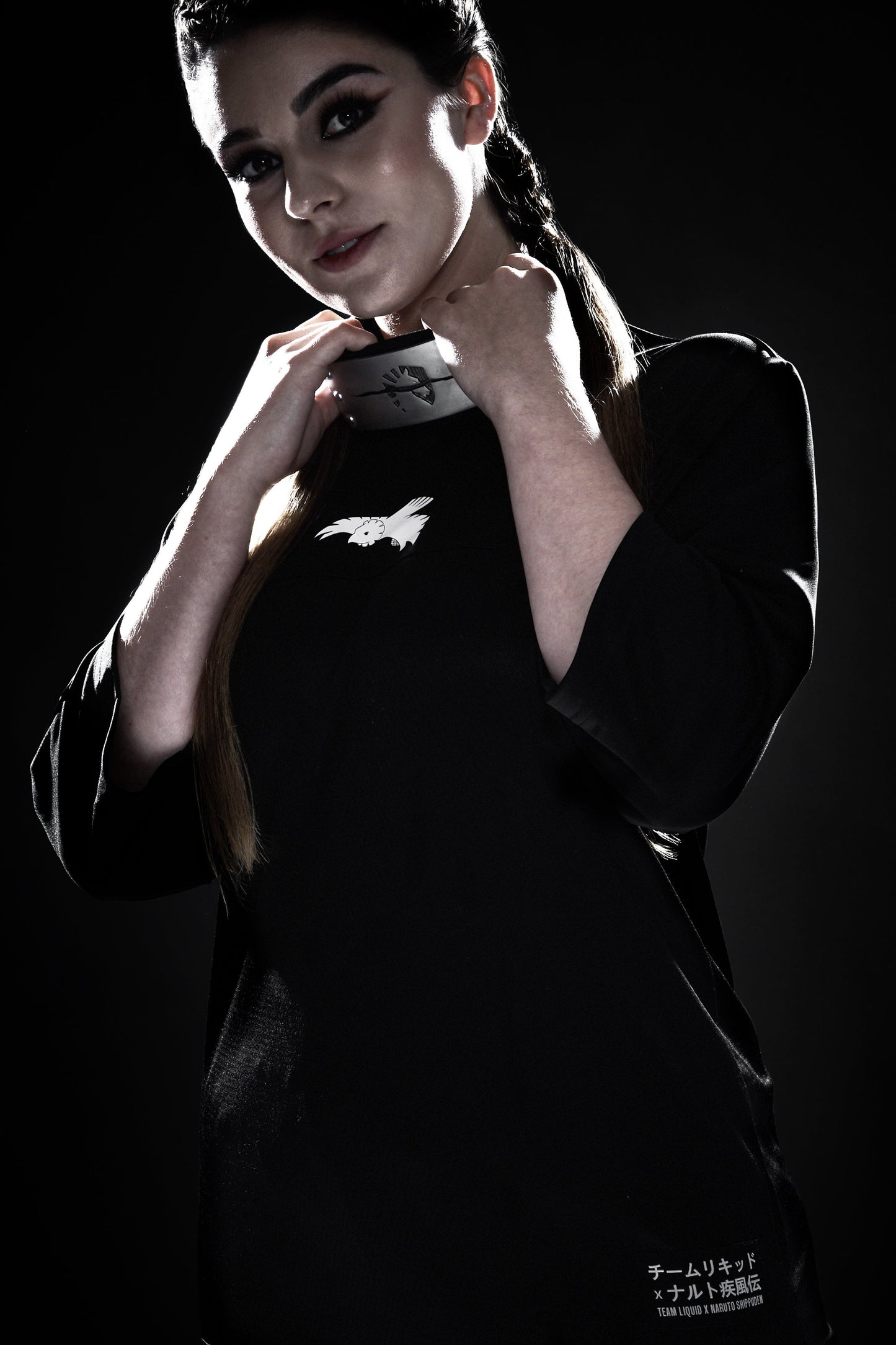 LIQUID x NARUTO AKATSUKI DEIDARA C1 MESH PUFF TEE - Team Liquid