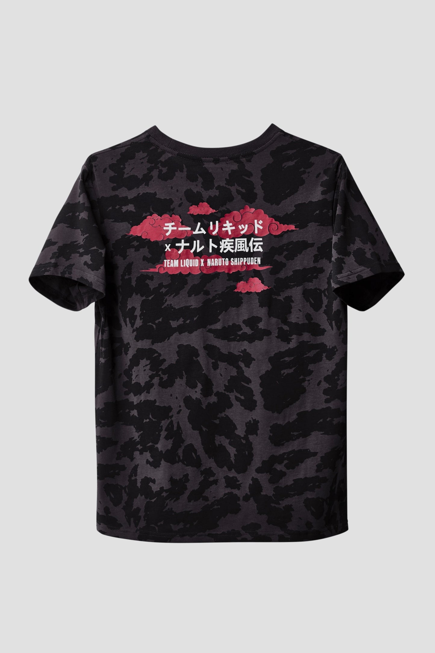 LIQUID x NARUTO AKATSUKI ITACHI AMATERASU SHORT SLEEVE TEE - Team Liquid