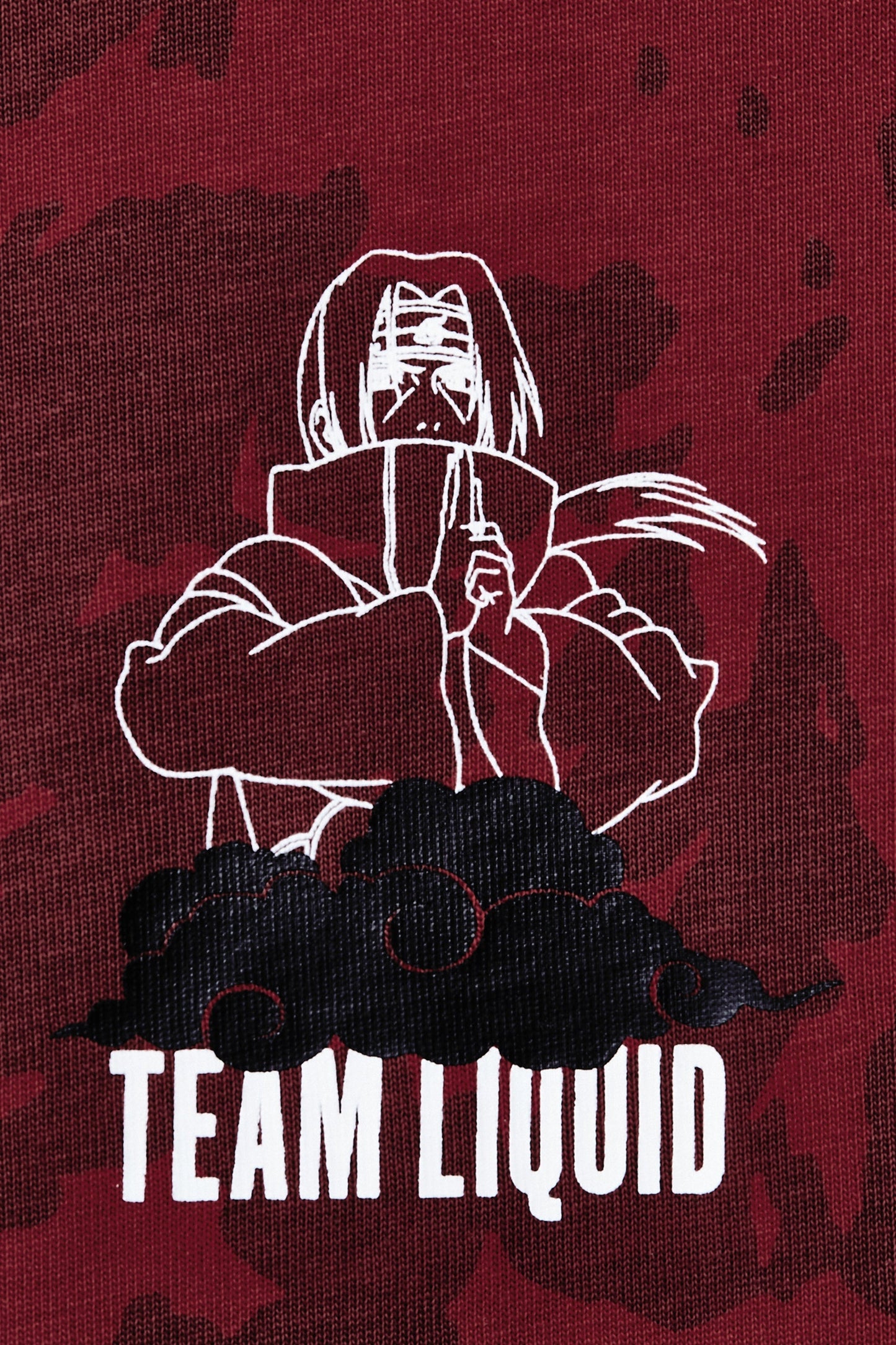 LIQUID x NARUTO AKATSUKI ITACHI DŌJUTSU SHORT SLEEVE TEE - Team Liquid