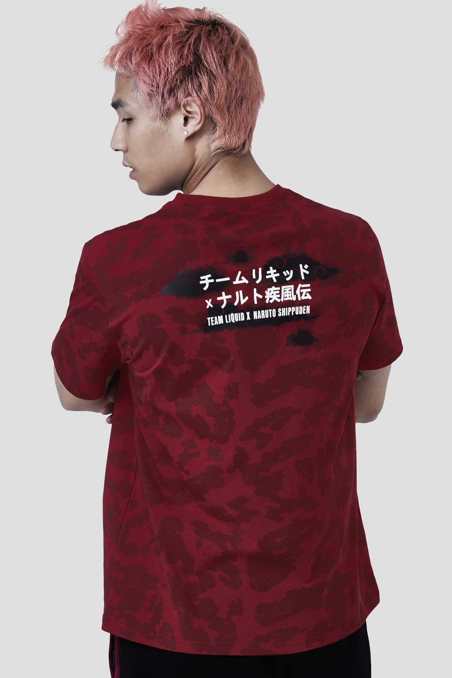 LIQUID x NARUTO AKATSUKI ITACHI DŌJUTSU SHORT SLEEVE TEE - Team Liquid