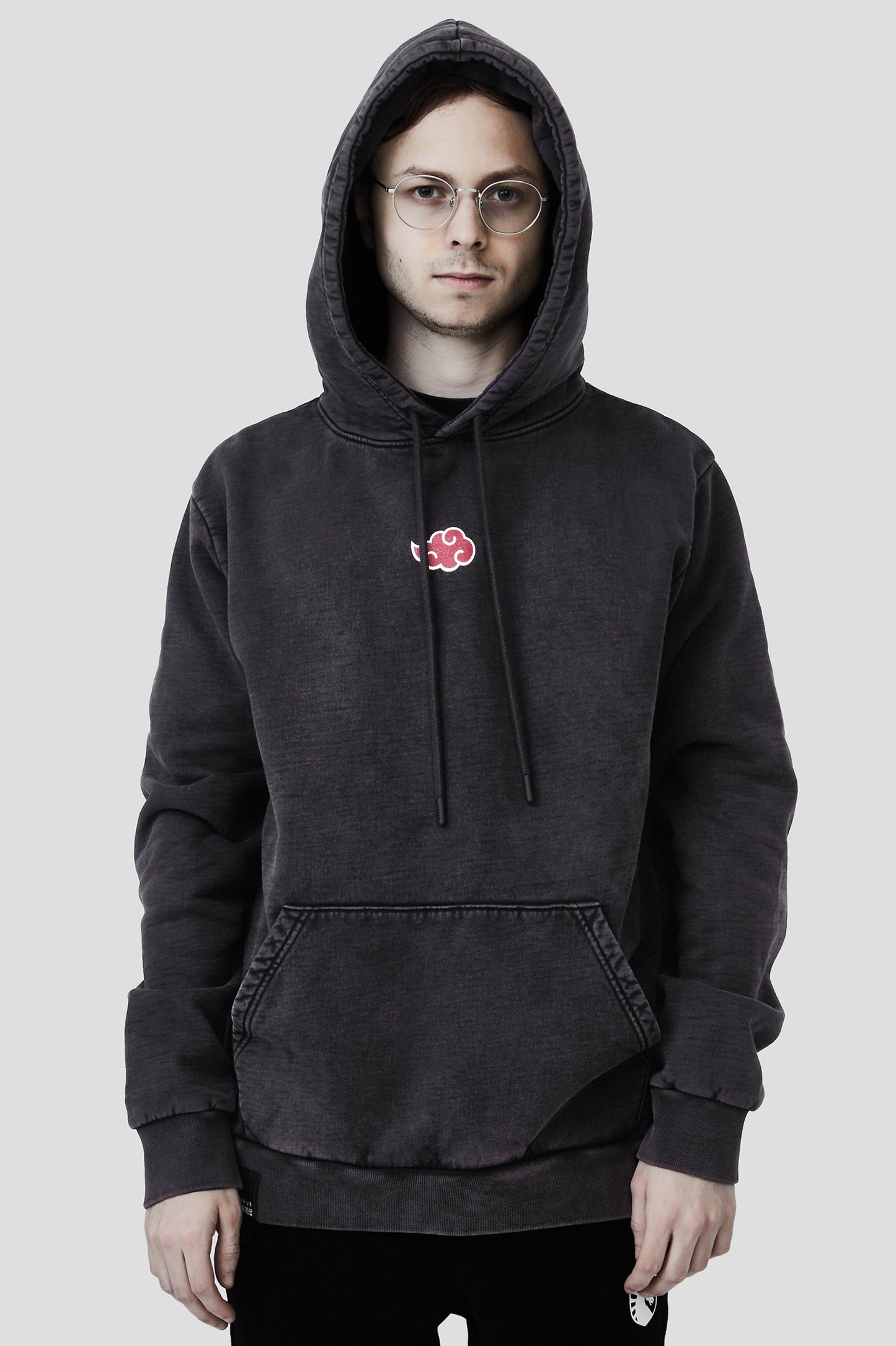 LIQUID x NARUTO ITACHI MINERAL PULLOVER HOODIE - Team Liquid