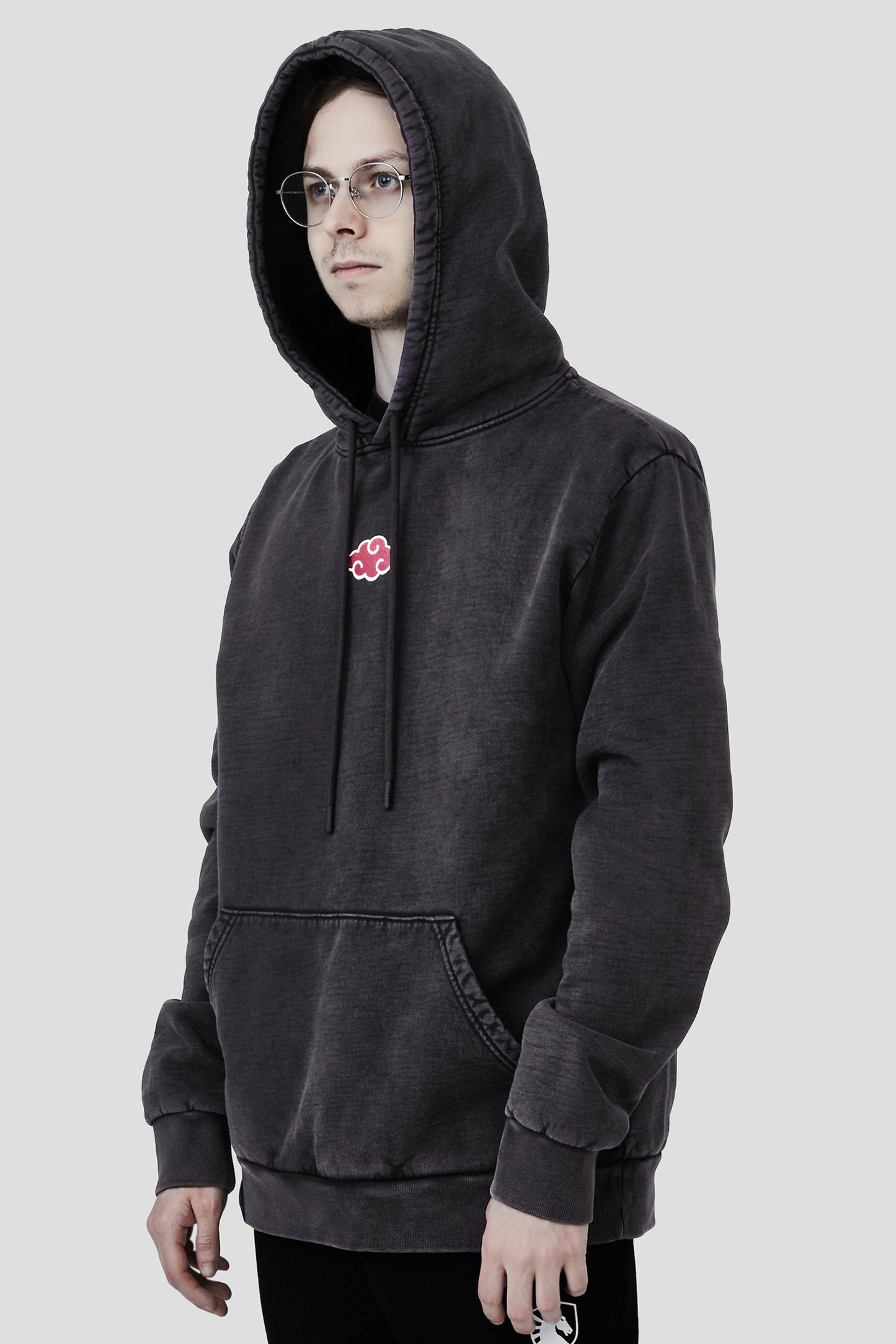 LIQUID x NARUTO ITACHI MINERAL PULLOVER HOODIE - Team Liquid