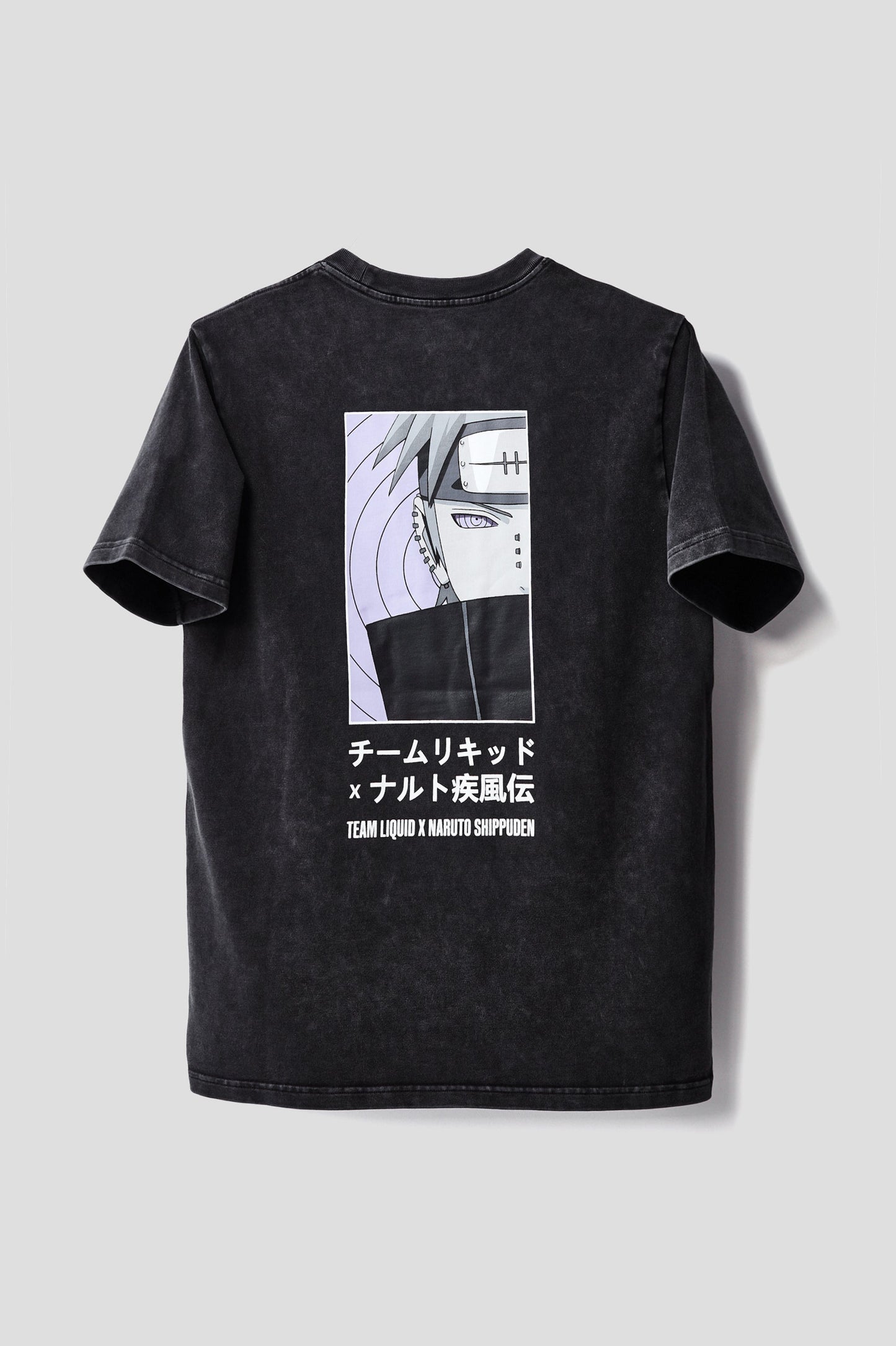 LIQUID x NARUTO AKATSUKI MINERAL RINNEGAN PAIN TEE - Team Liquid