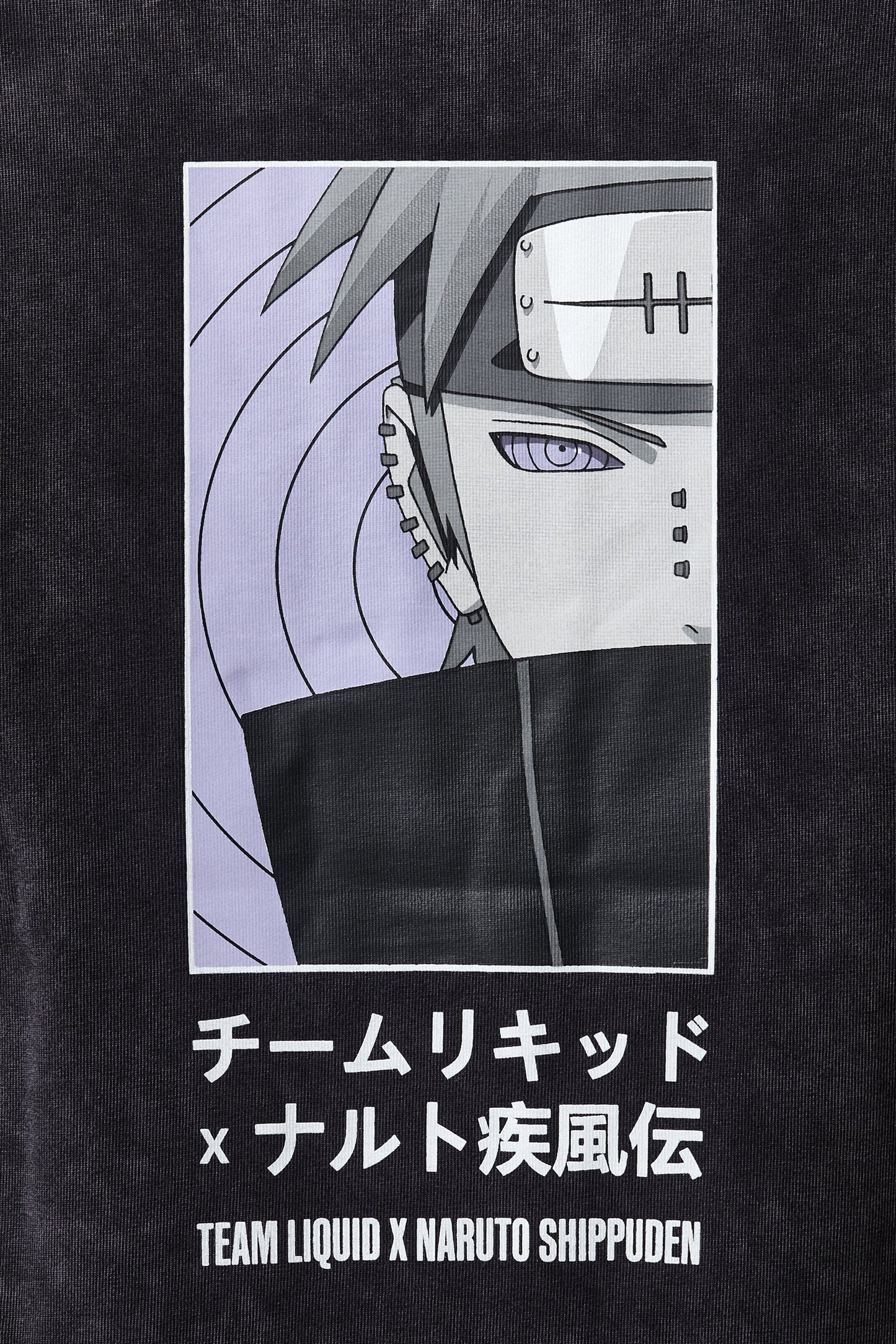 LIQUID x NARUTO AKATSUKI MINERAL RINNEGAN PAIN TEE - Team Liquid