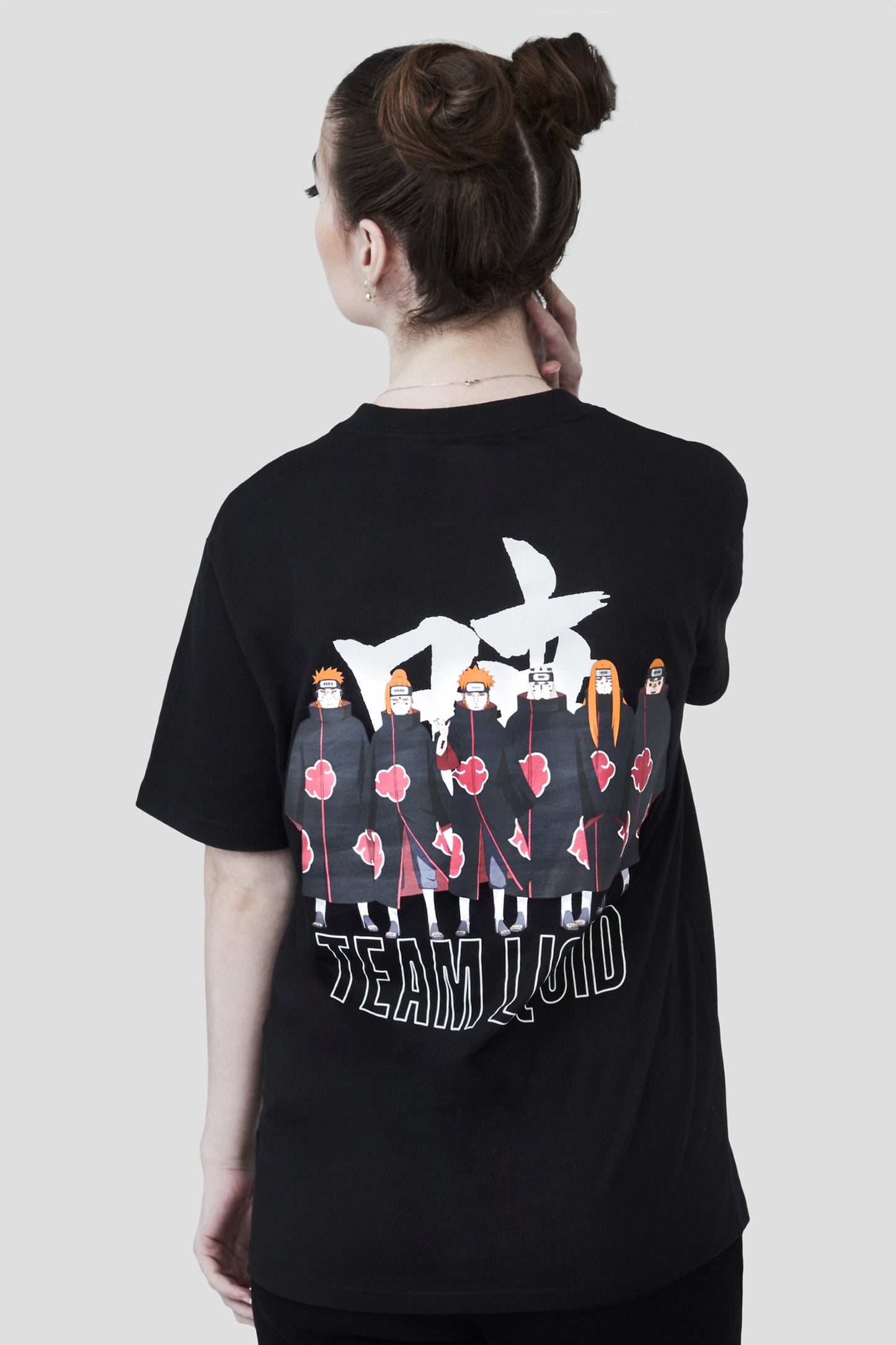LIQUID x NARUTO AKATSUKI SIX PATHS OF PAIN SHORT SLEEVE TEE - BLACK - Team Liquid