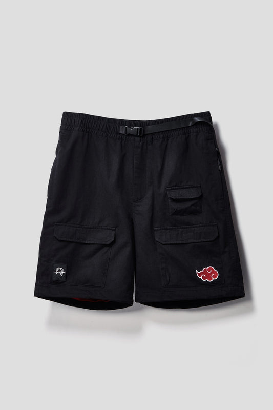 LIQUID x NARUTO AKATSUKI TECH SHORTS